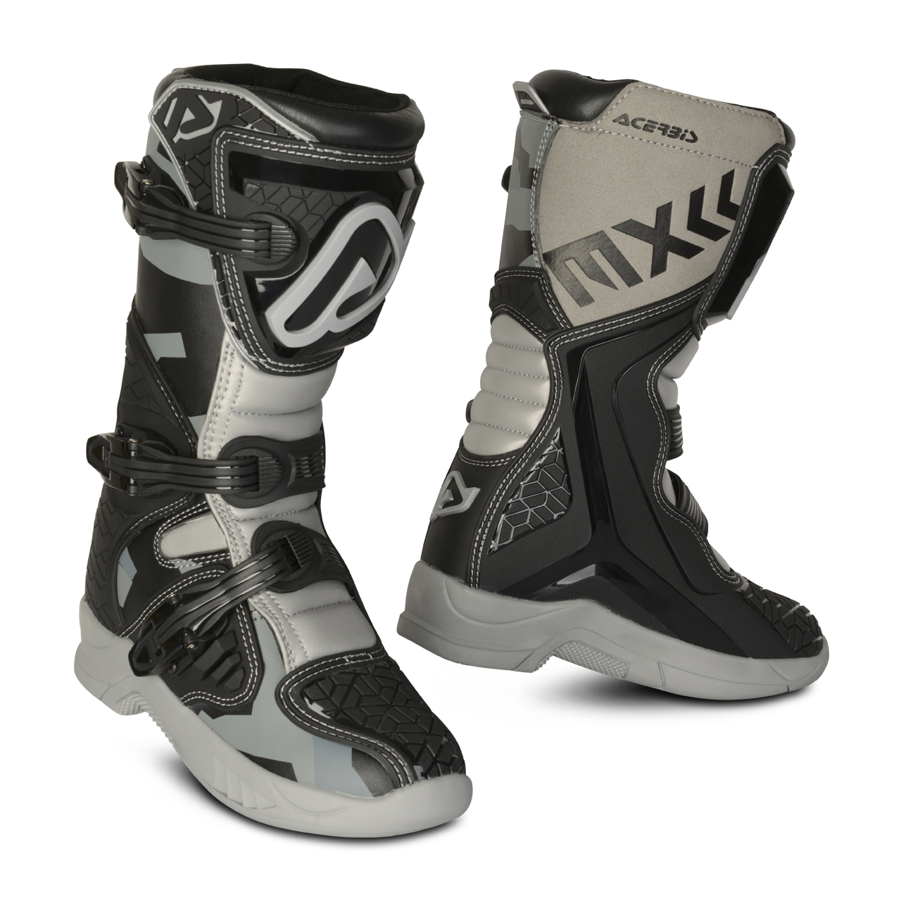 Dziecięce Buty Cross Acerbis X-Team Czarny/Szary36