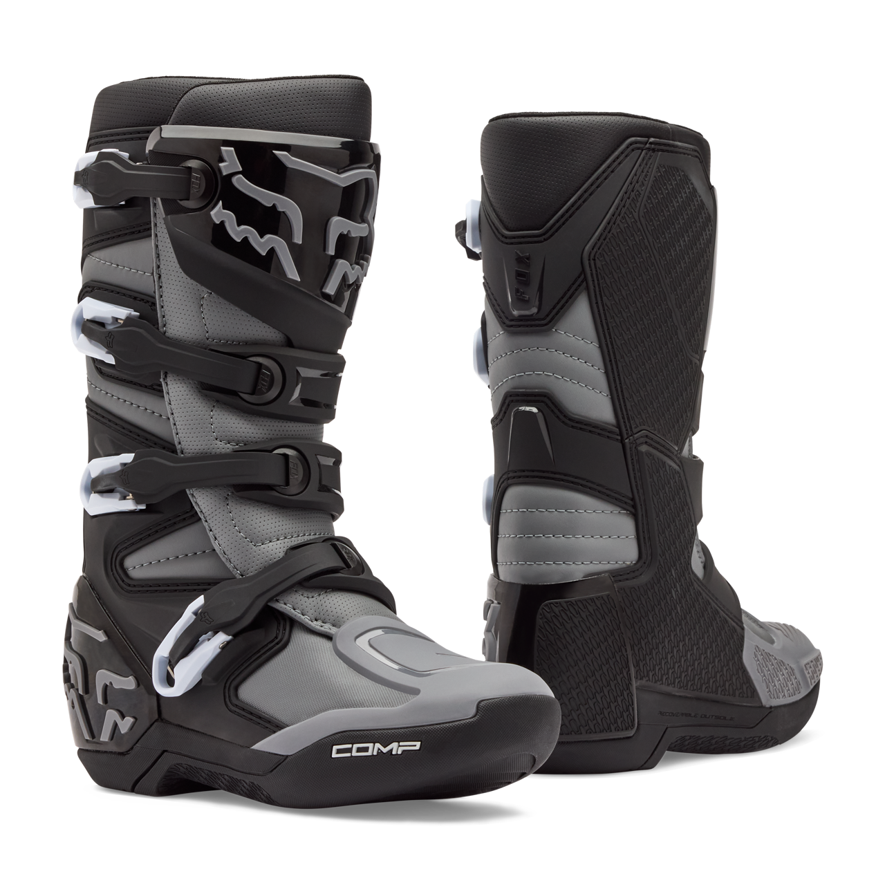 Buty Cross FOX Comp Dziecięce Czarny/Szary35