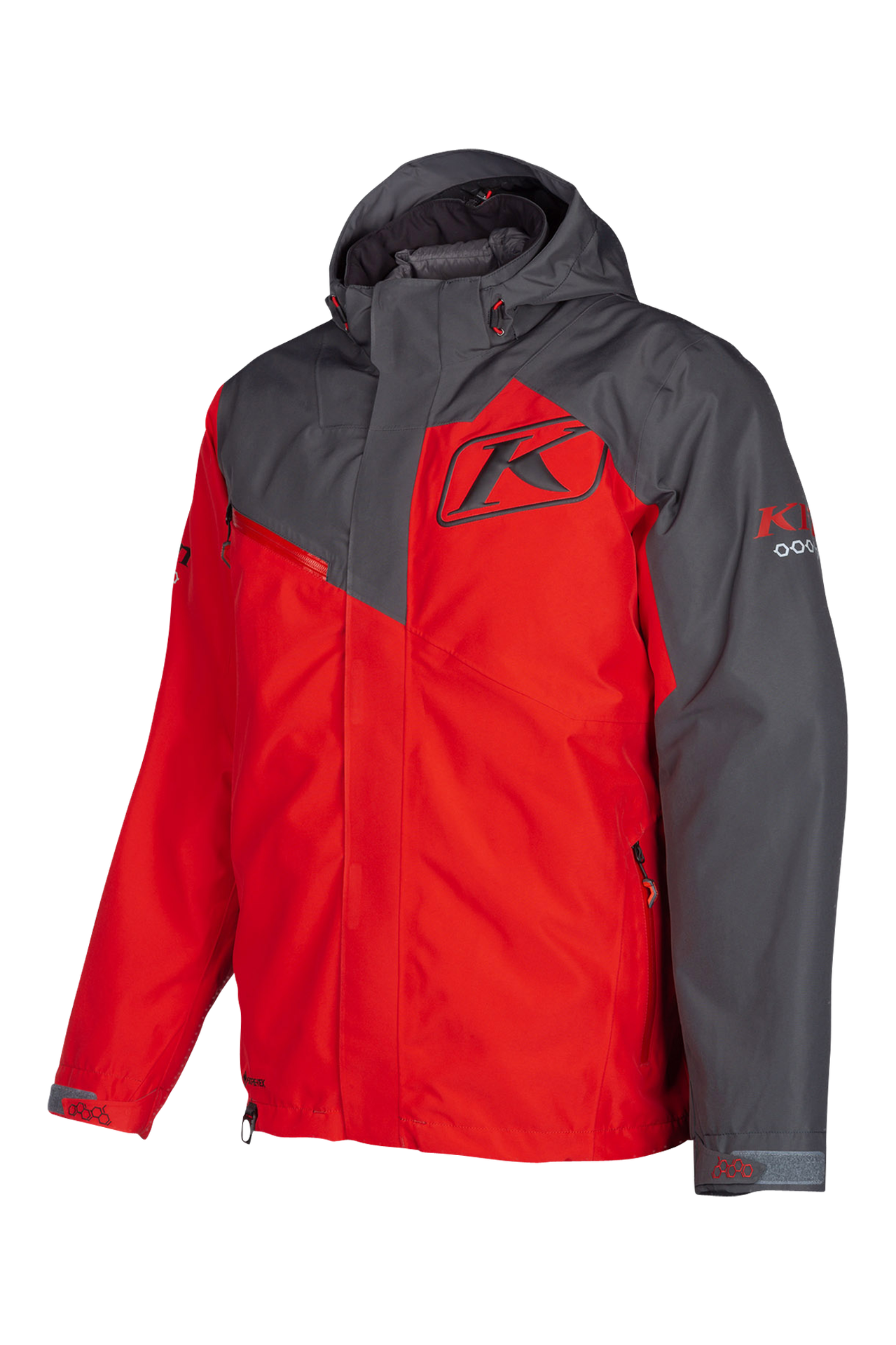 Kurtka Klim Kompound Snow Czerwony wysokiego ryzyka/AsfaltS