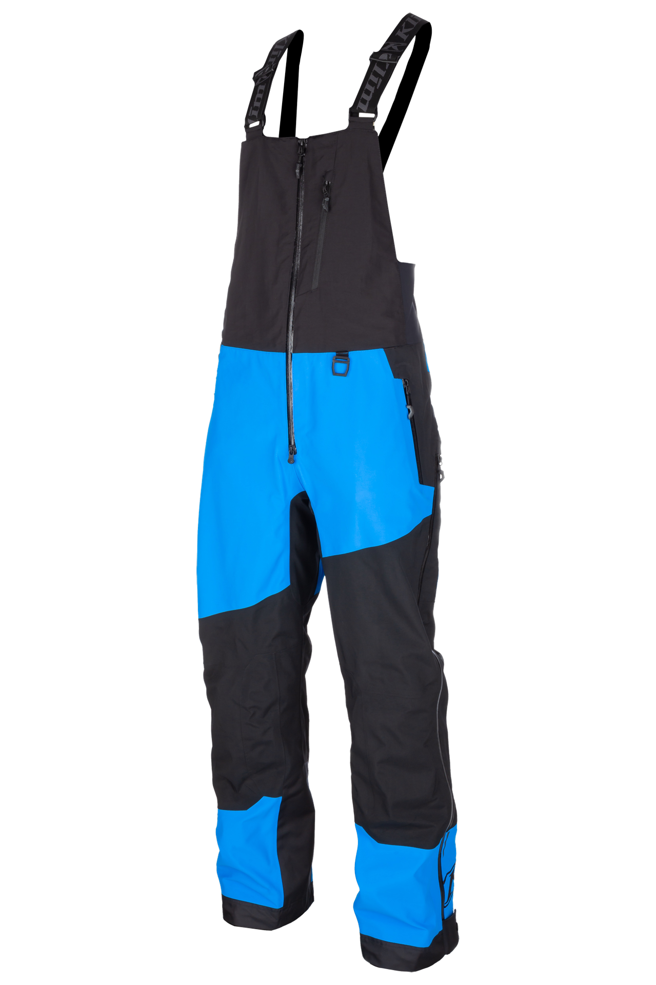 Spodnie na Szelkach Klim Storm Asphalt Electric Blue Lemonade/CzarnyS
