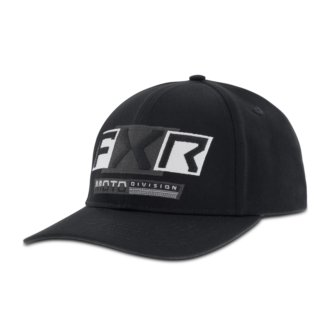 Czapka z Daszkiem FXR Podium Pro Czarny/Złamany BiałyOnesize