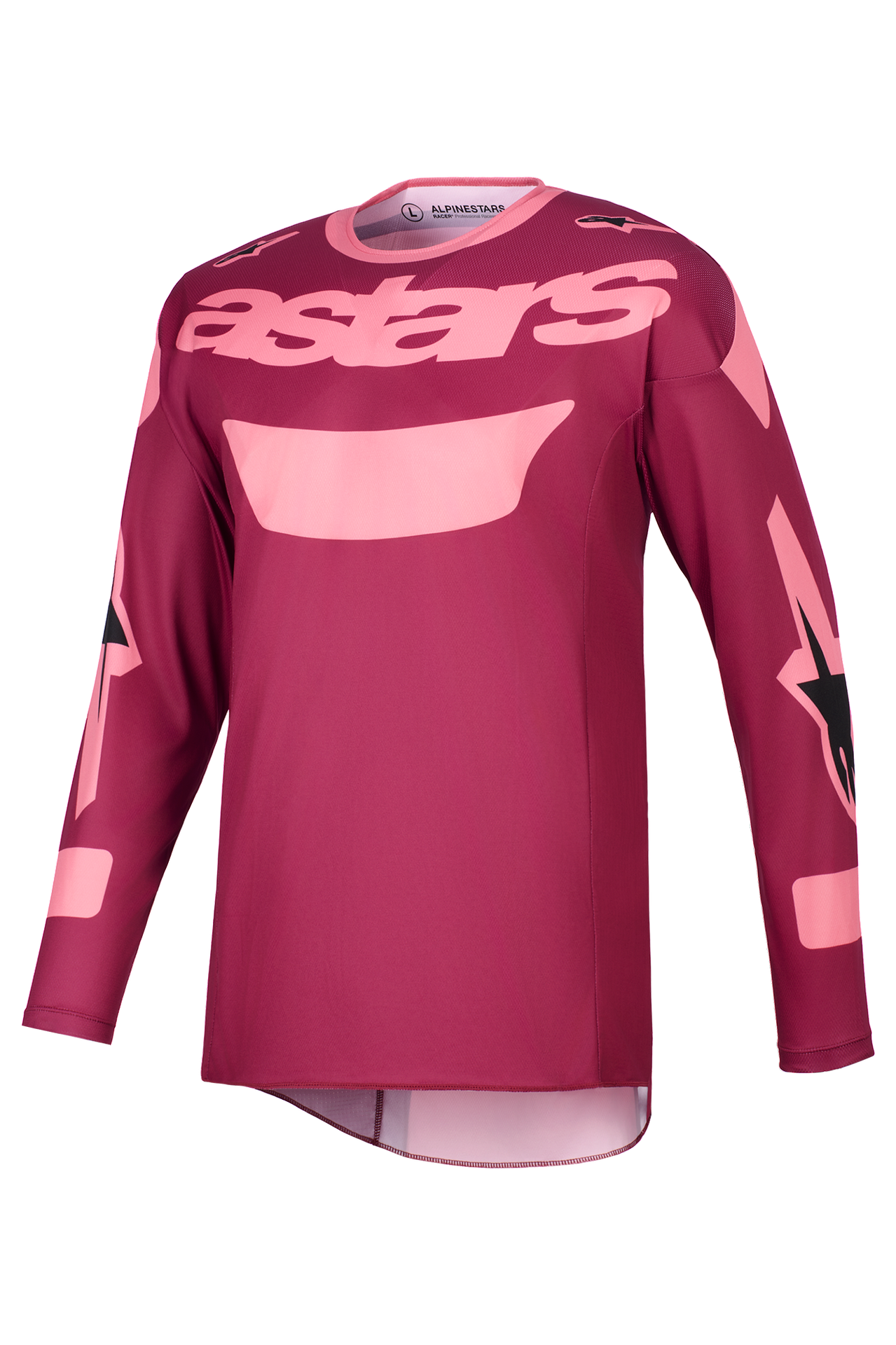 Bluza Cross Alpinestars Racer Riway Ciemnoczerwony/KoralowyS