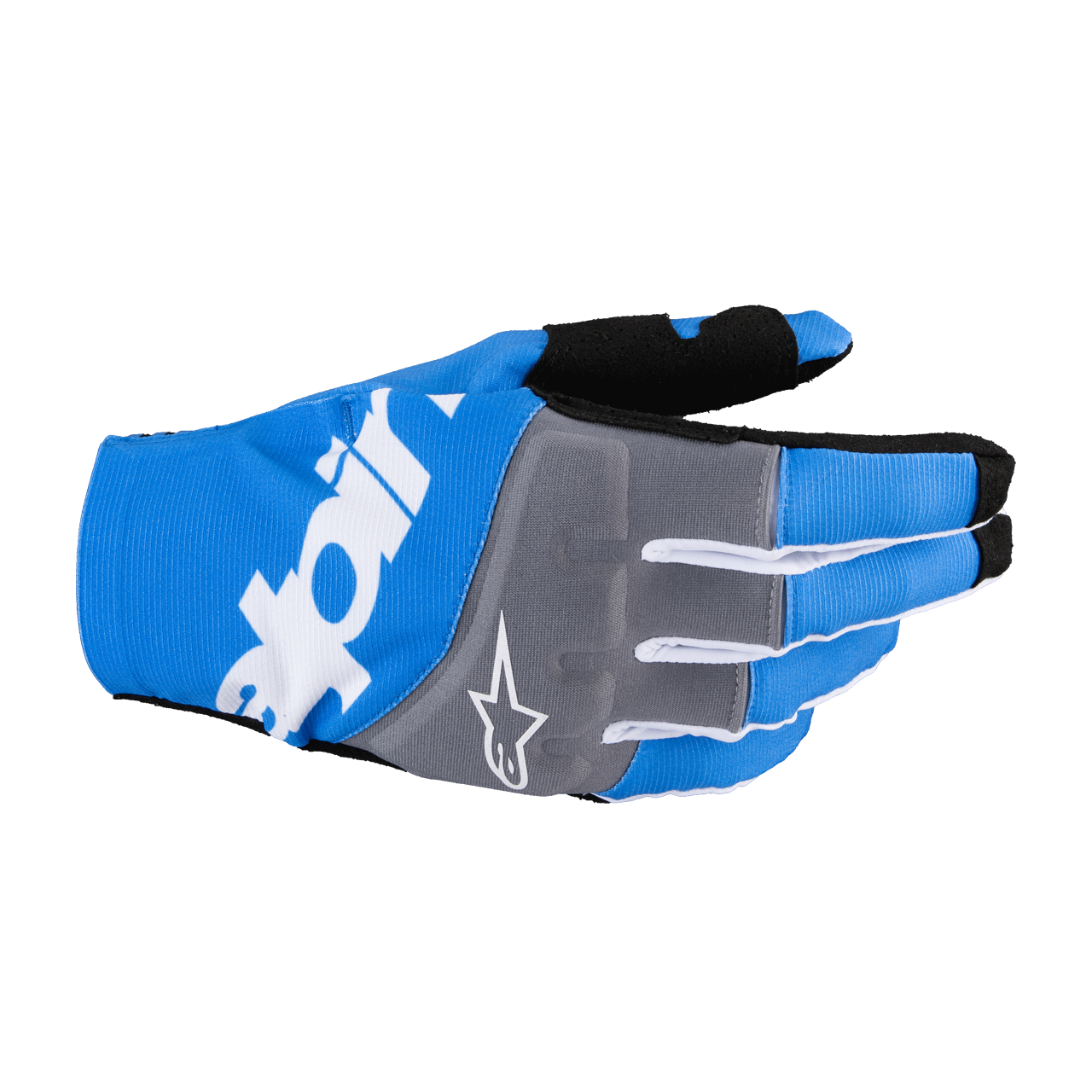 Rękawice Cross Alpinestars Techstar Czarny/NiebieskiXL