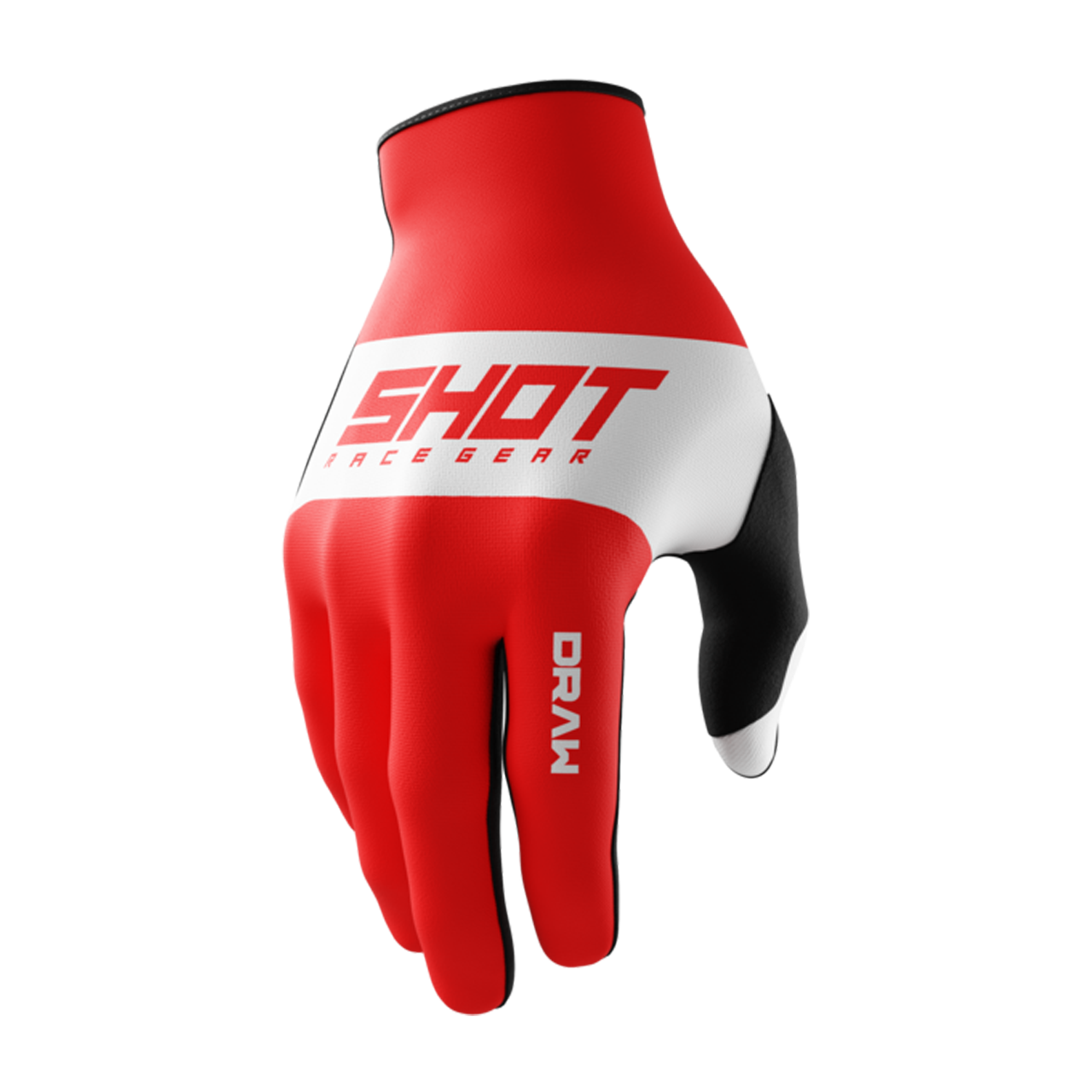 Rękawice Cross Shot Draw Sky CzerwonyS