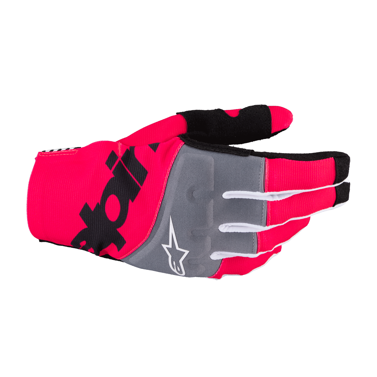 Rękawice Cross Alpinestars Techstar Czarny/RóżowyXXL