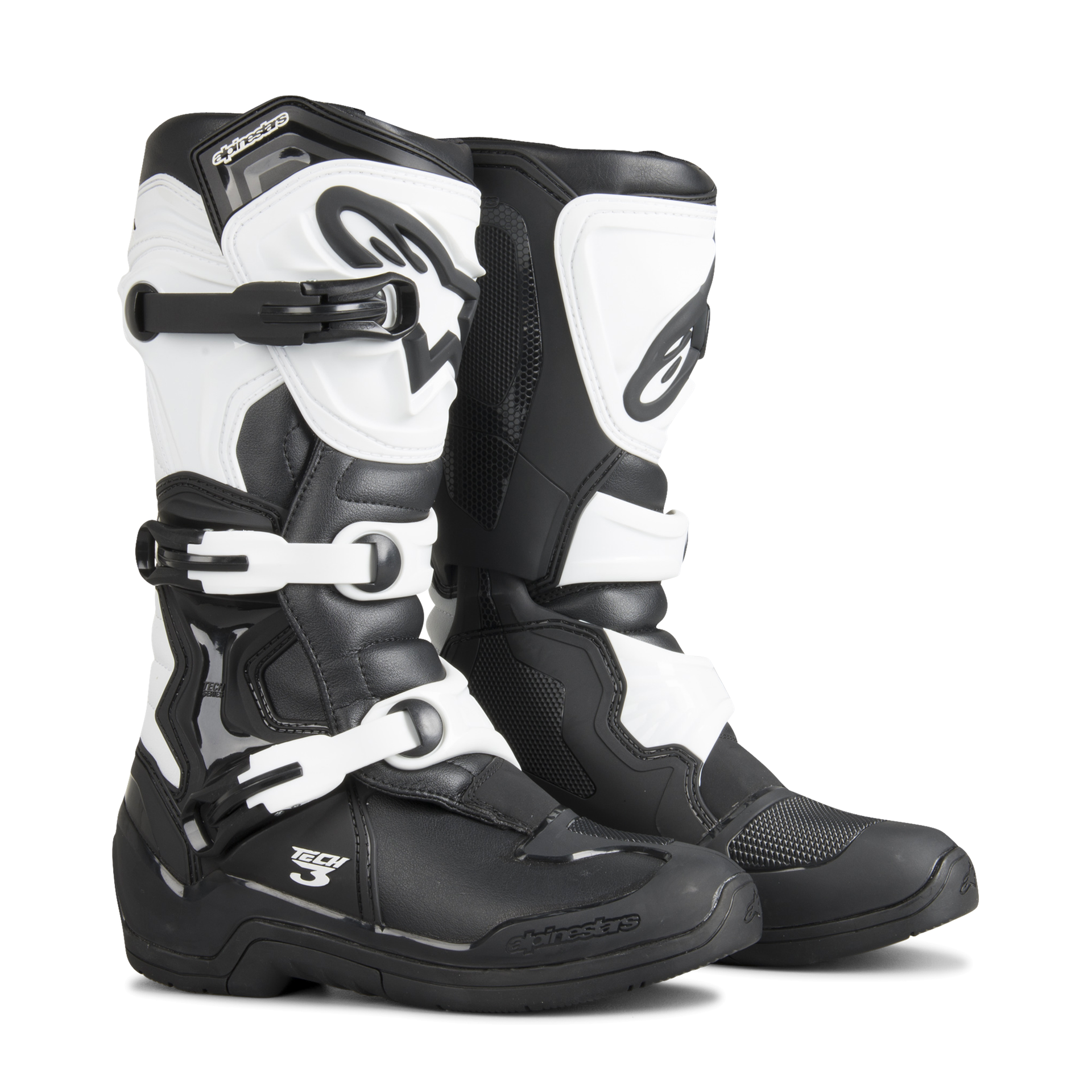 Buty Cross Alpinestars Tech 3 MX Czarny/Złamany Biały43