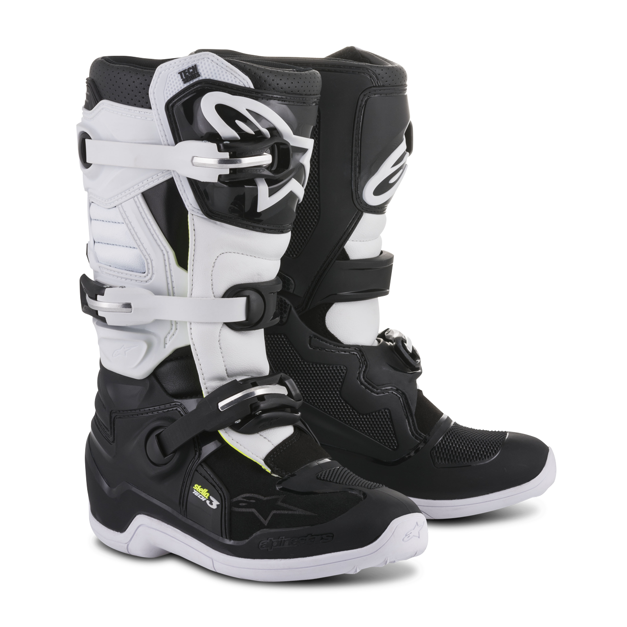 Buty Cross Alpinestars Stella Tech 3 Damskie Czarny/Złamany Biały37