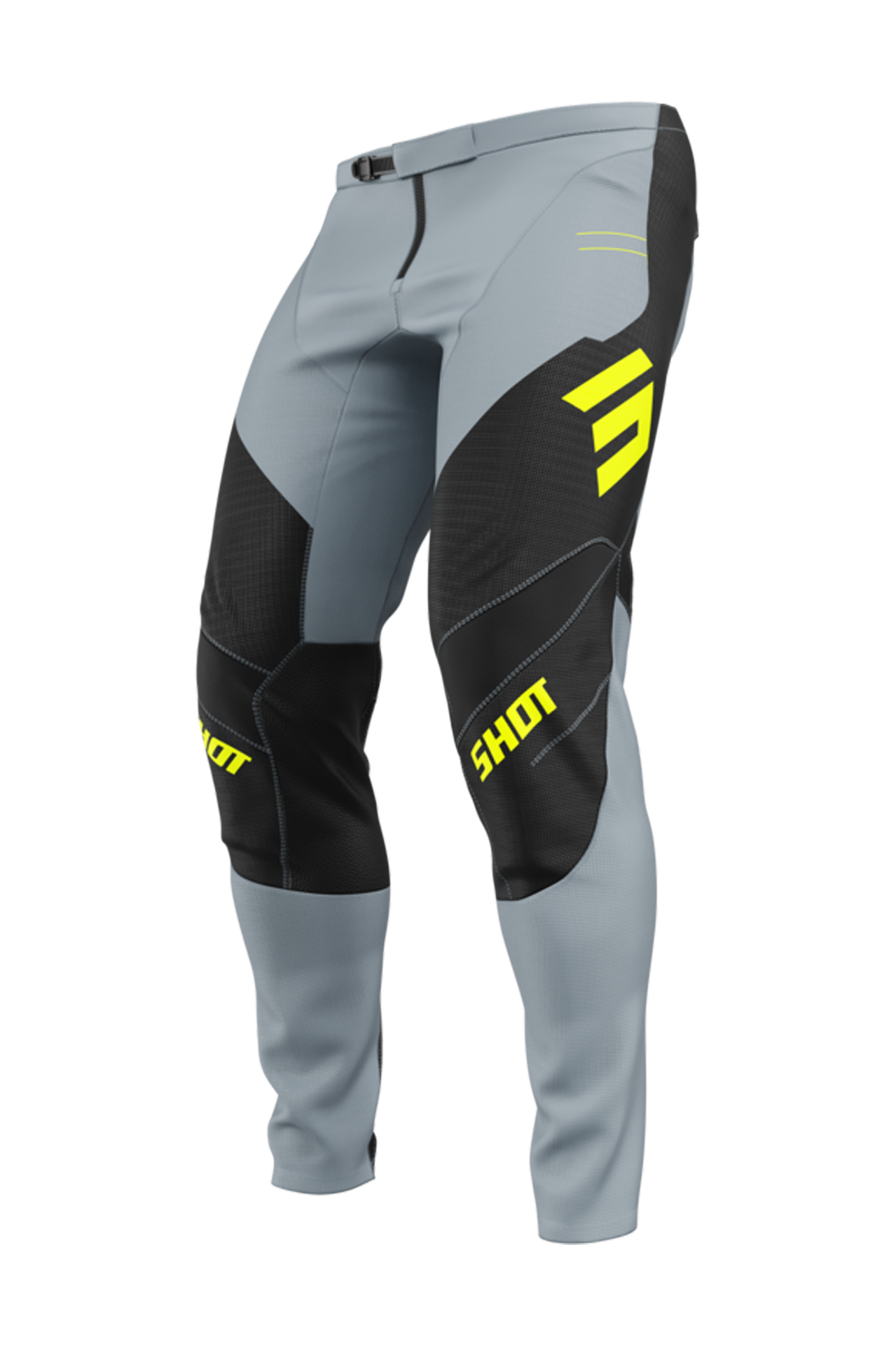 Spodnie Cross Shot Contact Shield Fluo Neonowy Żółty36