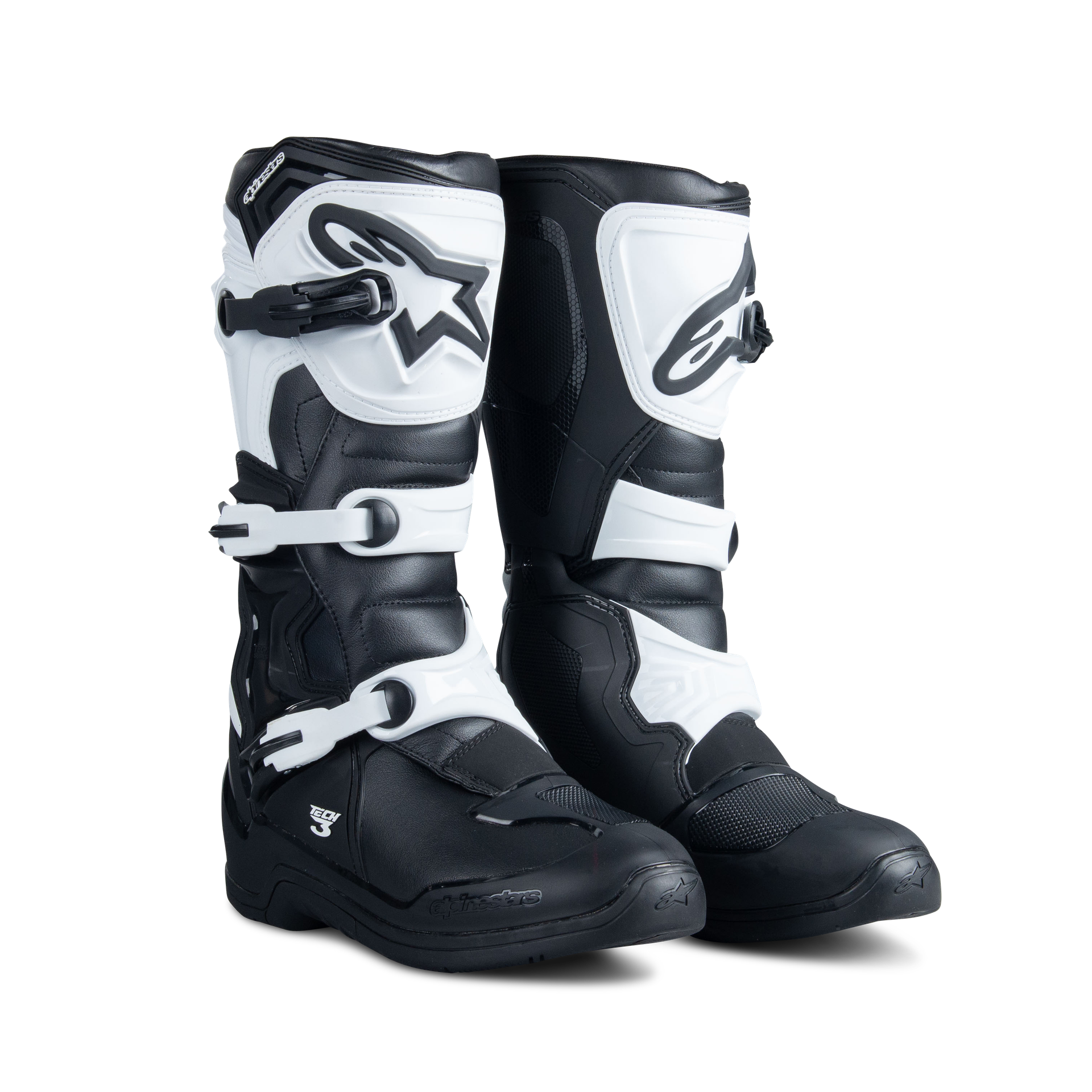 Buty Cross Alpinestars Tech 3 Czarny/Złamany Biały47