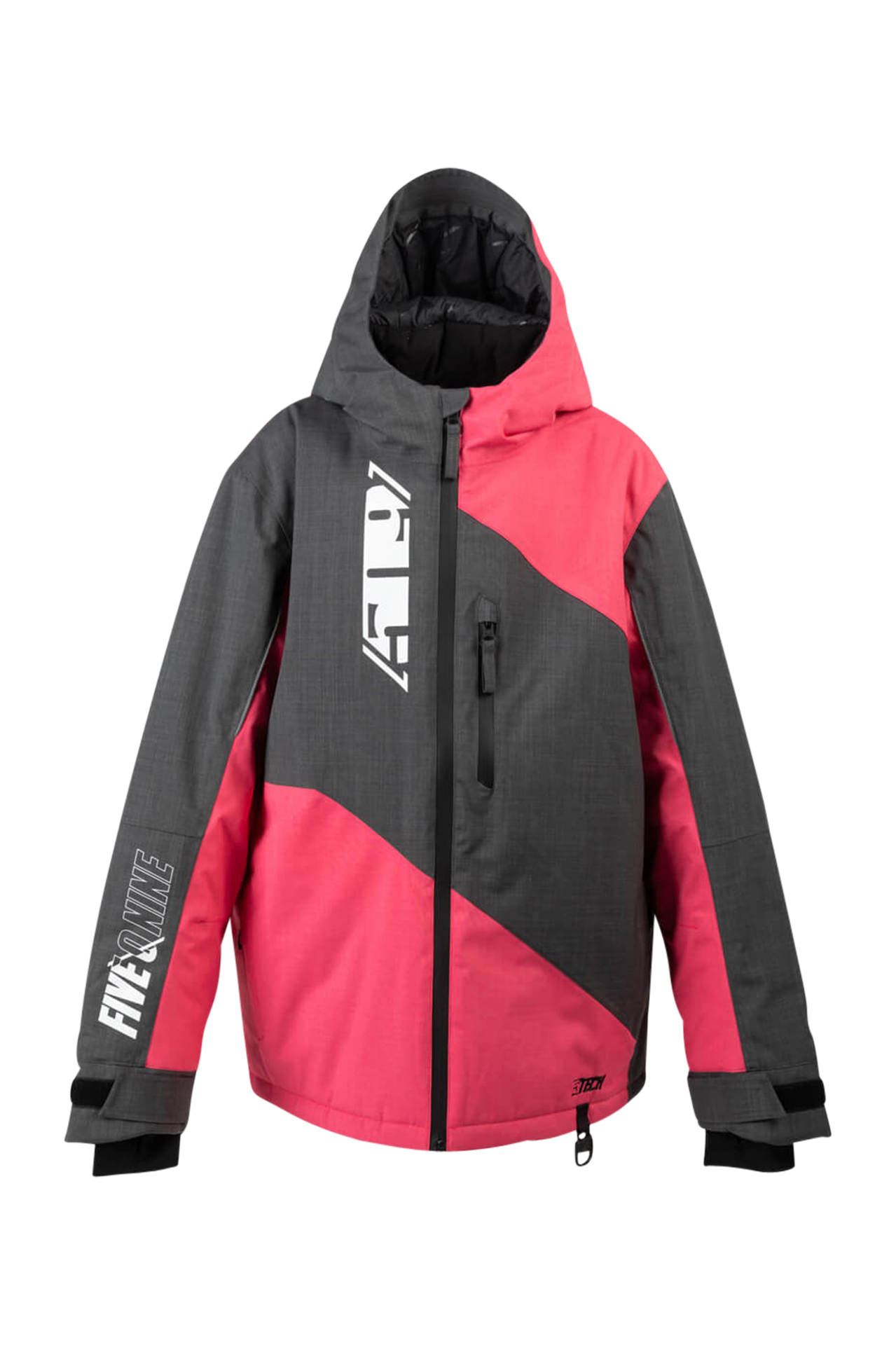 Kurtka Zimowa 509 Rocco Dziecięca Malinowy8