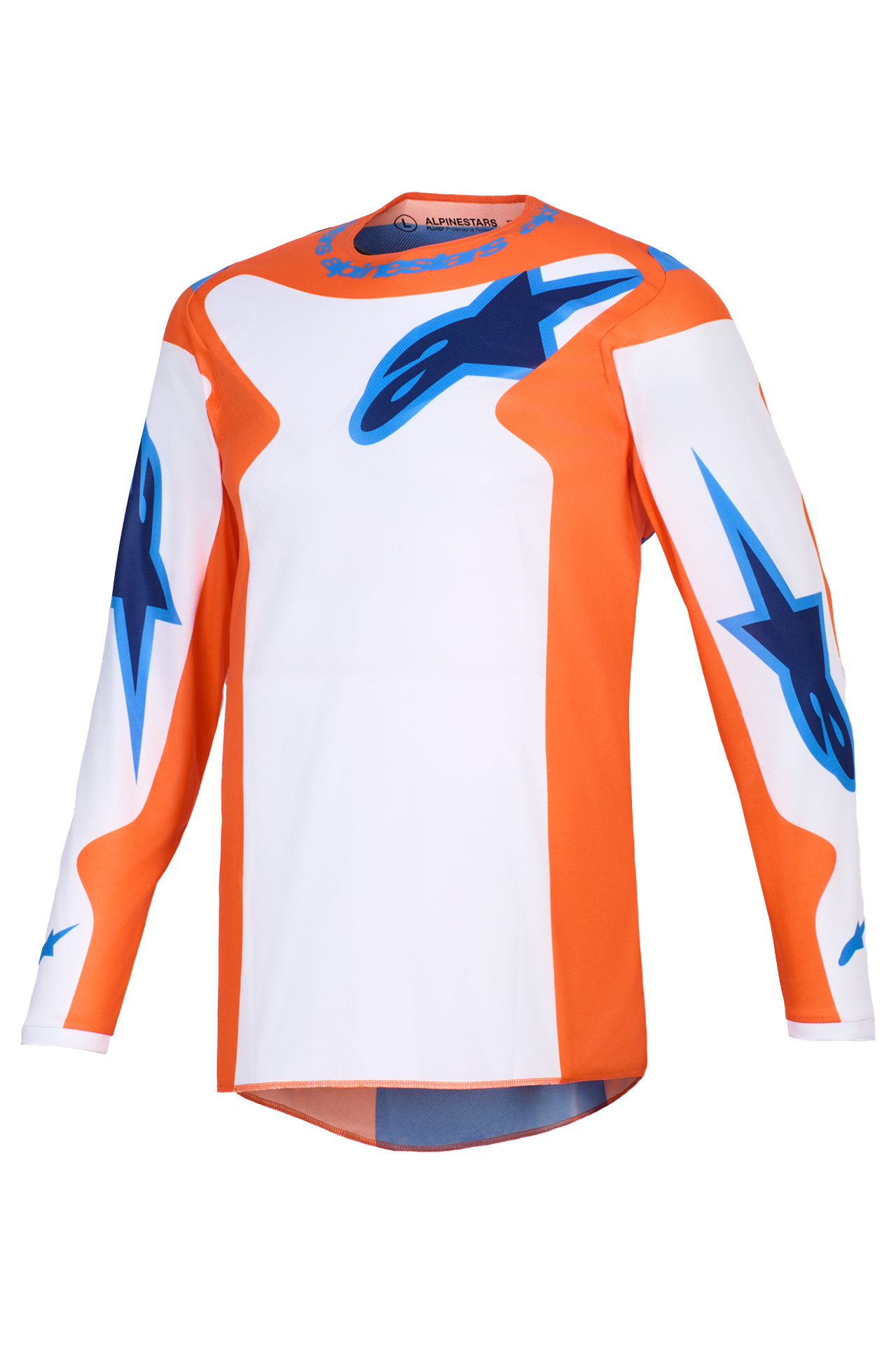 Bluza Cross Alpinestars Fluid Grid Pomarańczowy/Niebieski UCLAS