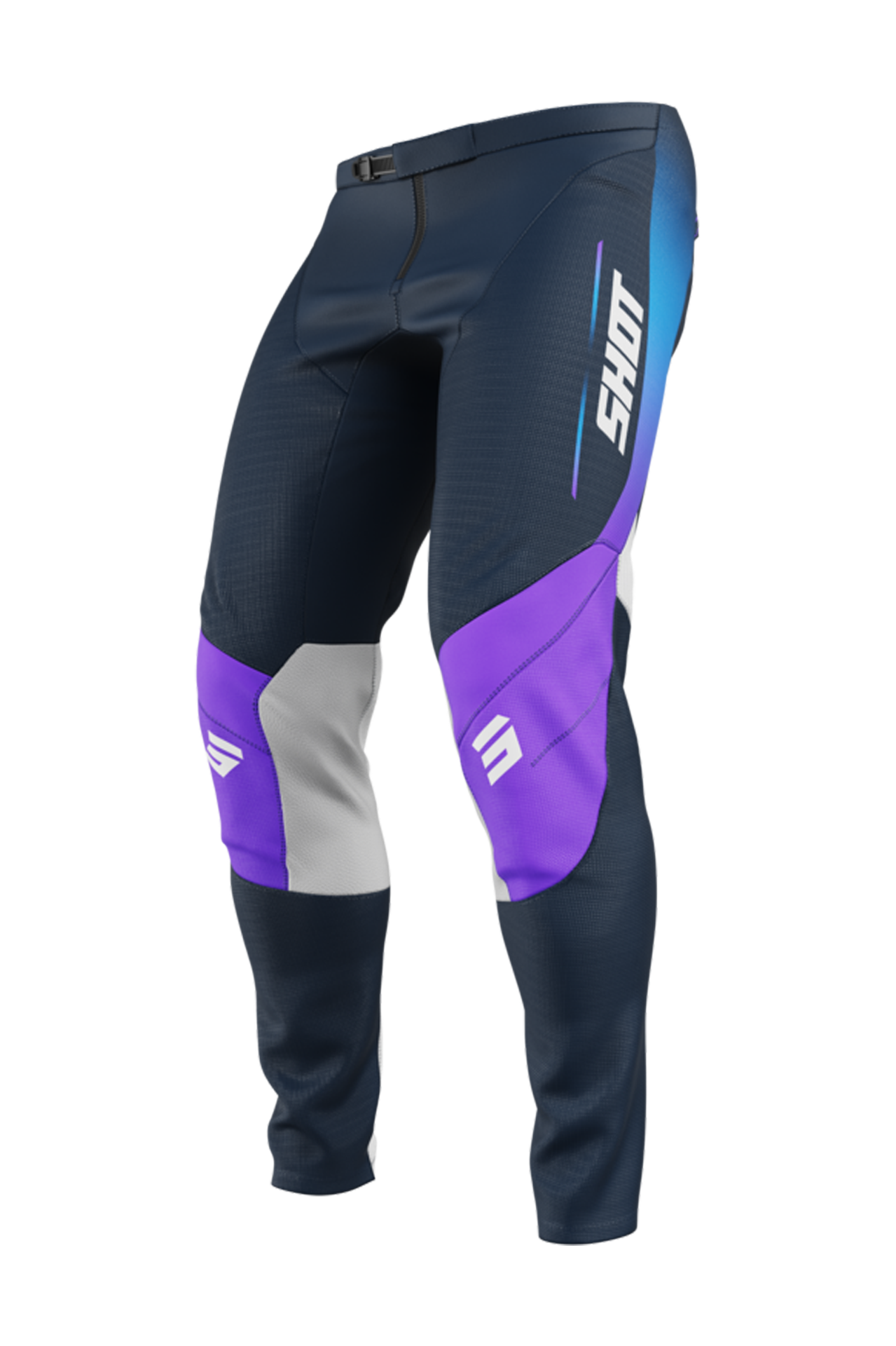 Spodnie Cross Shot Contact Apex Dziecięce Fluo Niebieski6-7 lat