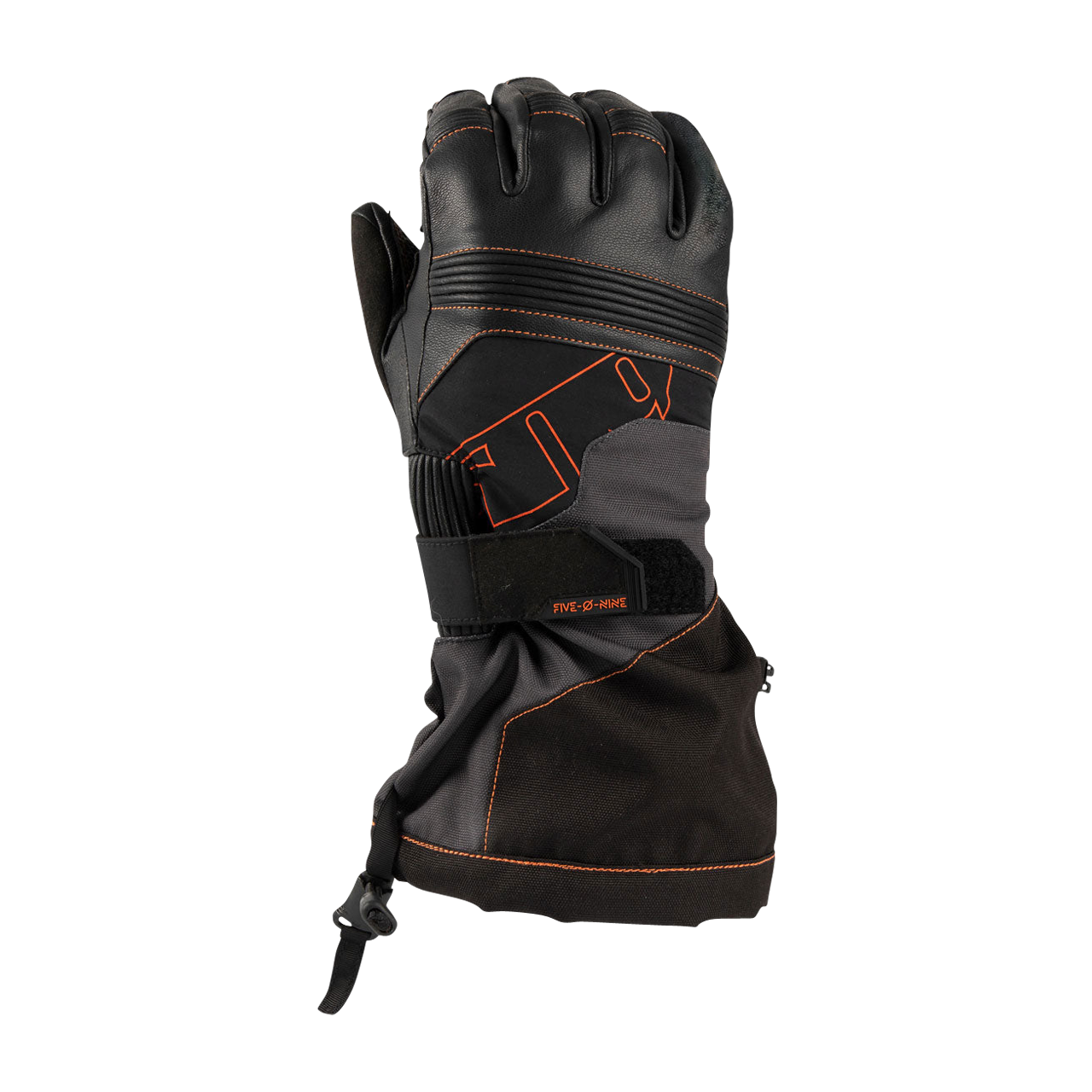 Rękawice Zimowe 509 Free Range Snow PomarańczowyXS