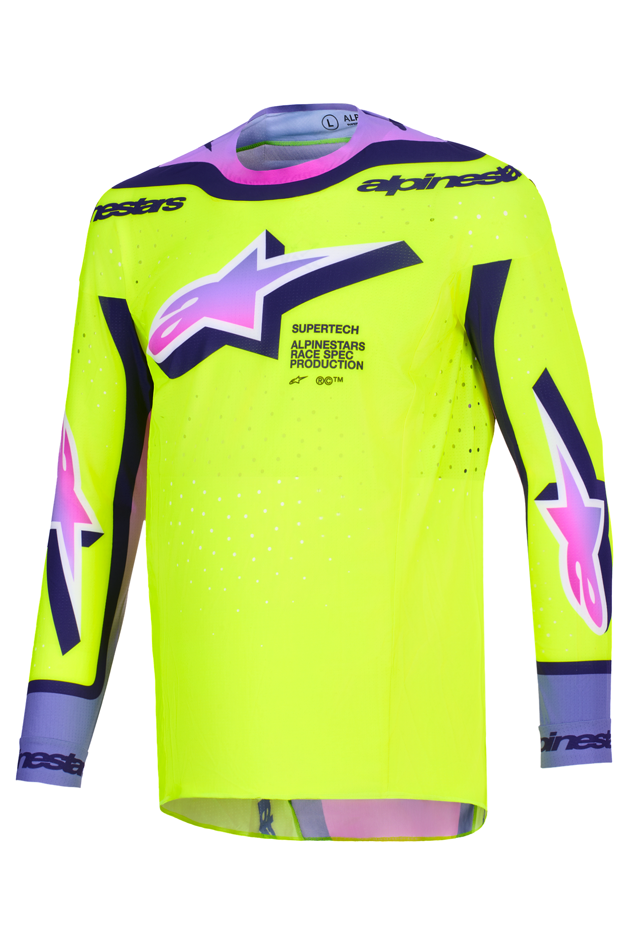 Bluza Cross Alpinestars Supertech Vista Żółty/Fioletowy/CzarnyXL