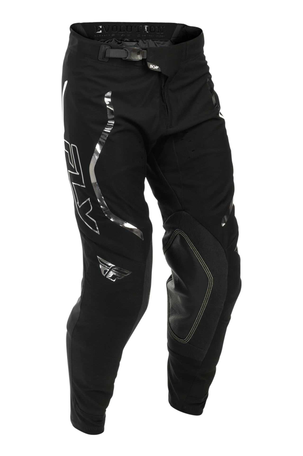 Spodnie Cross FLY Racing Evolution DST SE Spark V26 Czarny/Srebrny32