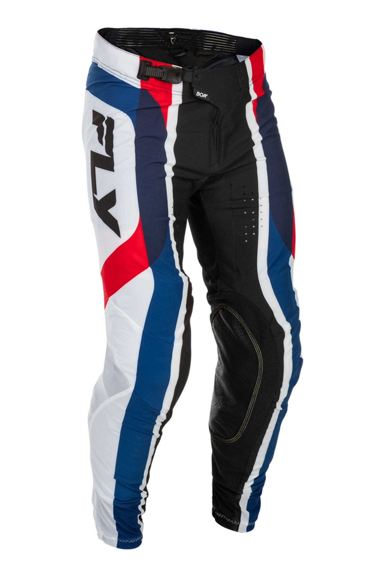 Spodnie Cross FLY Racing Lite SE Glory V26 Młodzieżowe Czerwony/Złamany Biały/Niebieski30