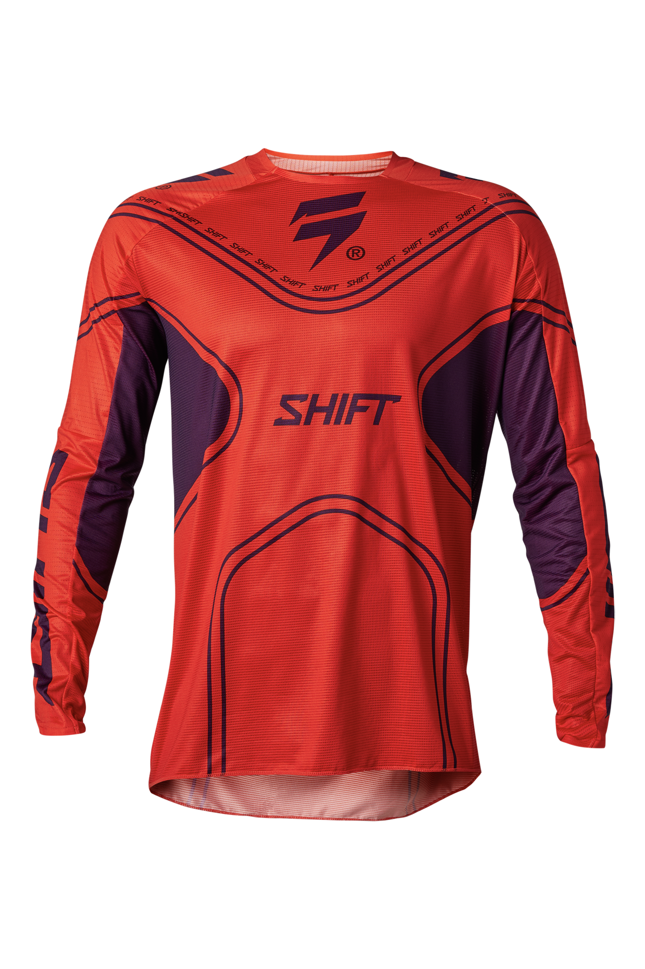 Bluza Cross Shift Black Label Fluorescencyjny czerwonyL