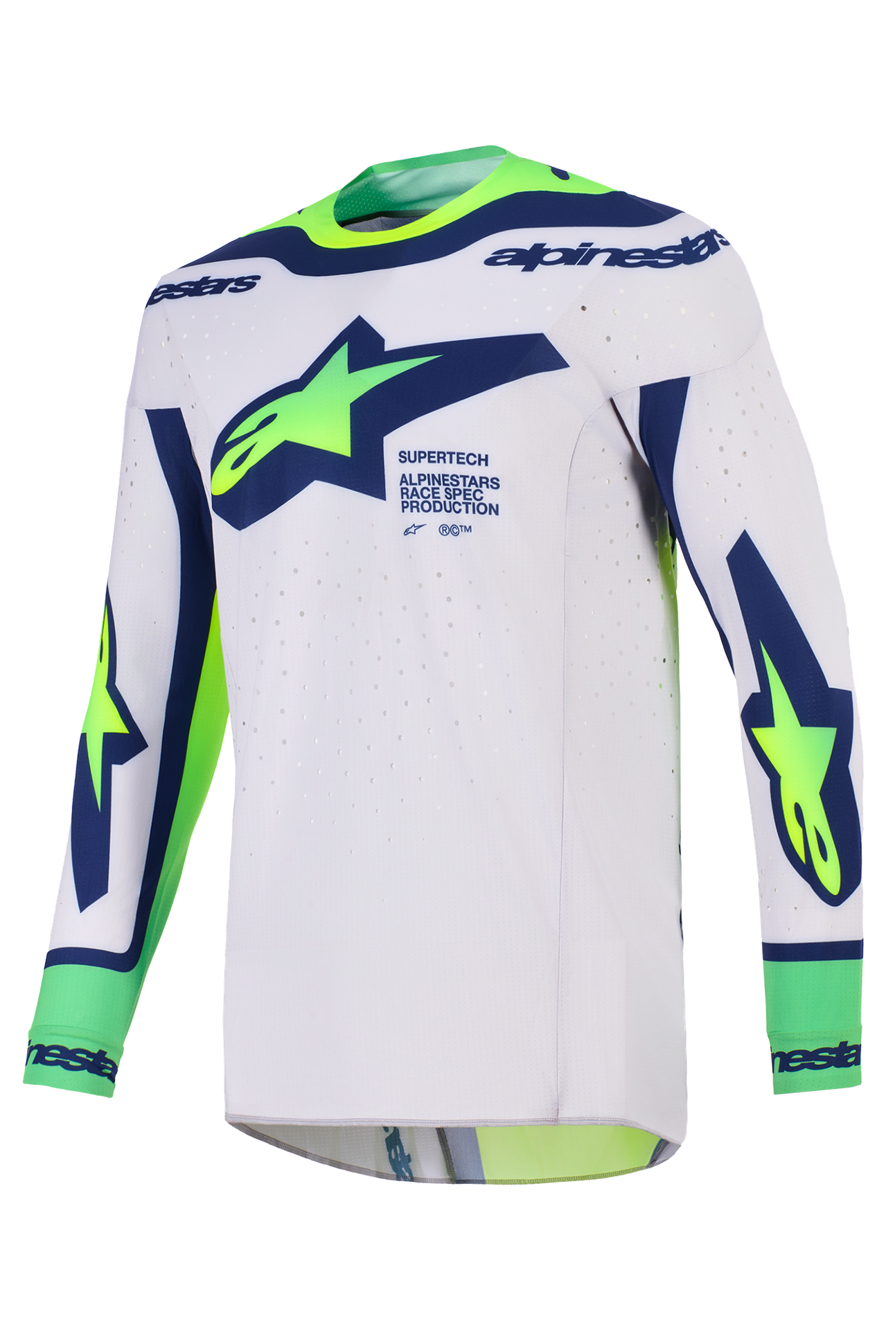 Bluza Cross Alpinestars Supertech Vista Szary/Żółty/NiebieskiL