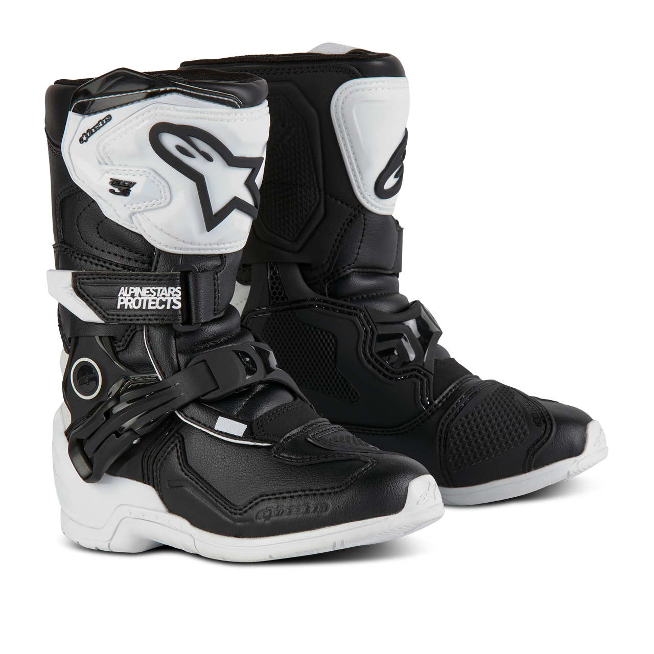 Buty Cross Dziecięce Alpinestars Tech 3S Złamany Biały/Czarny33
