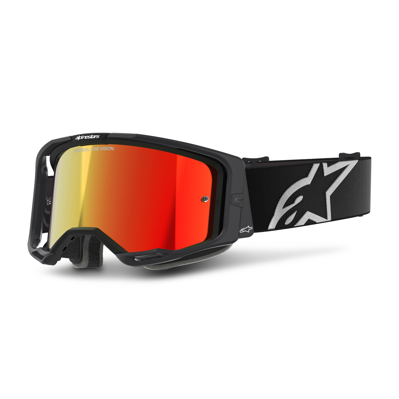 Gogle MX Alpinestars Vision 8 Corp Czarny