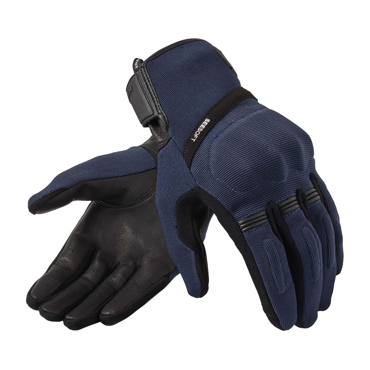 Rękawice Motocyklowe Rev'It! Mosca 2 Ciemnoniebieski/CzarnyXL