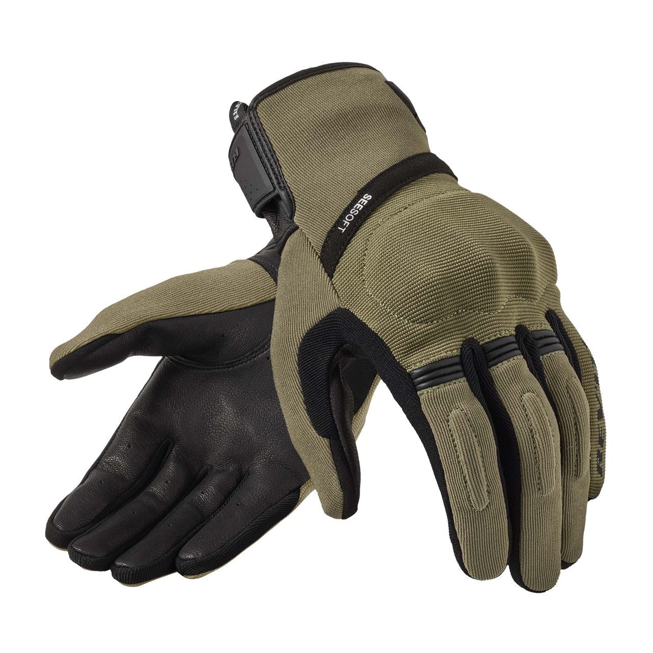 Rękawice Motocyklowe Rev'It! Mosca 2 Zielony/CzarnyS