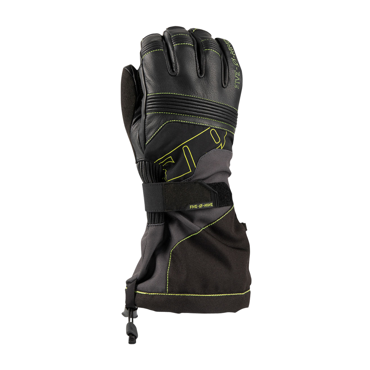 Rękawice Zimowe 509 Free Range Snow LimonkowyXS