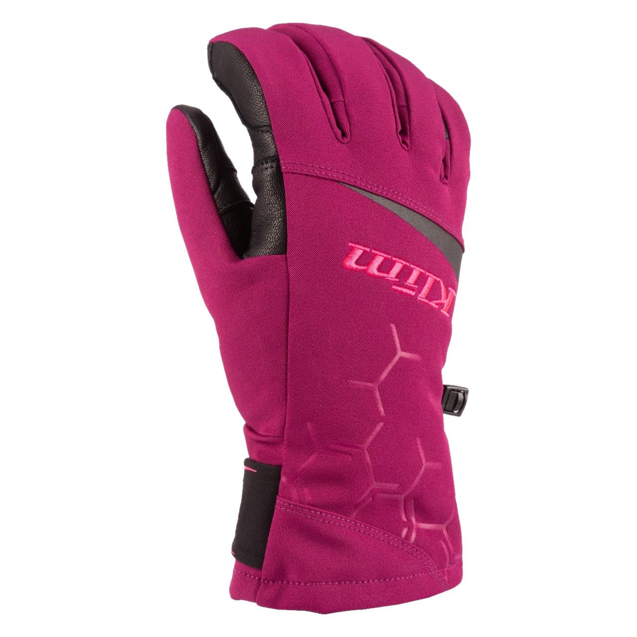 Rękawice na Skuter Śnieżny Klim Bombshell Damskie Magenta Fioletowy - Różowy GloXL