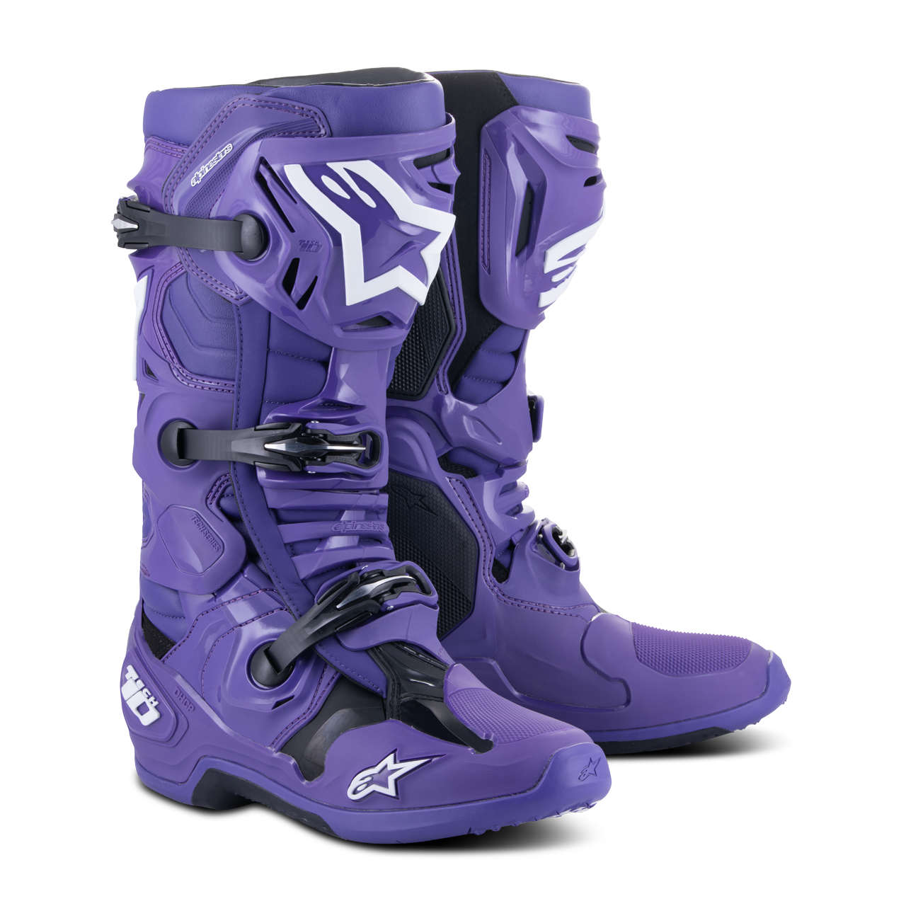 Buty Cross Alpinestars Tech 10 Ultrafioletowy/Czarny48