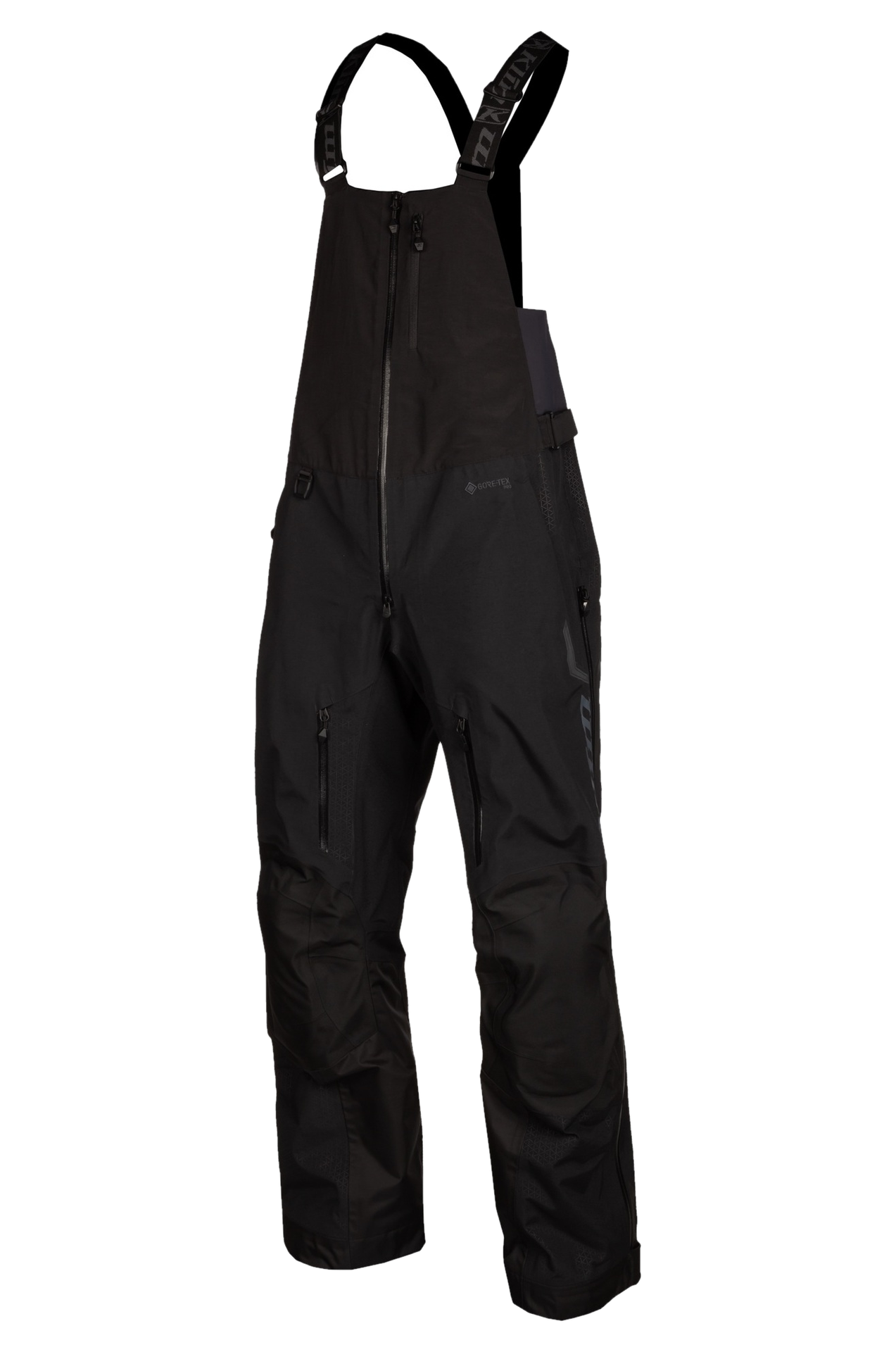 Spodnie Zimowe na Szelkach Klim Togwotee Czarny/AsfaltXXL