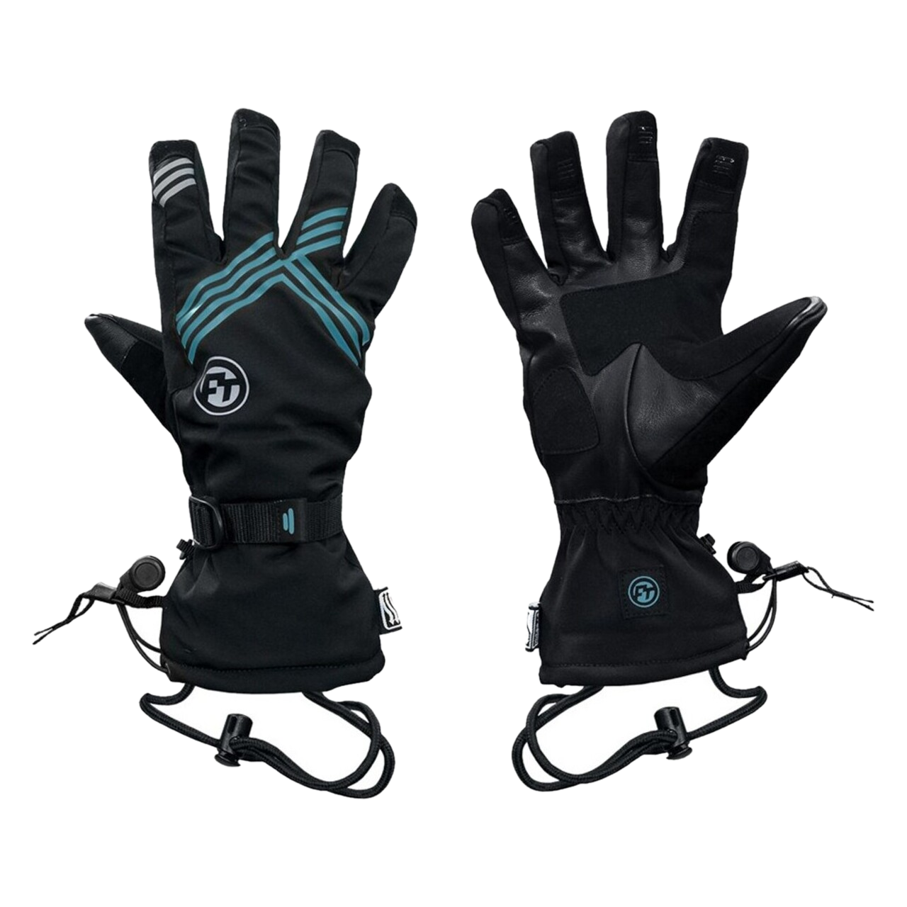 Rękawice Zimowe Finntrail Wintersport Grafitowy szaryM