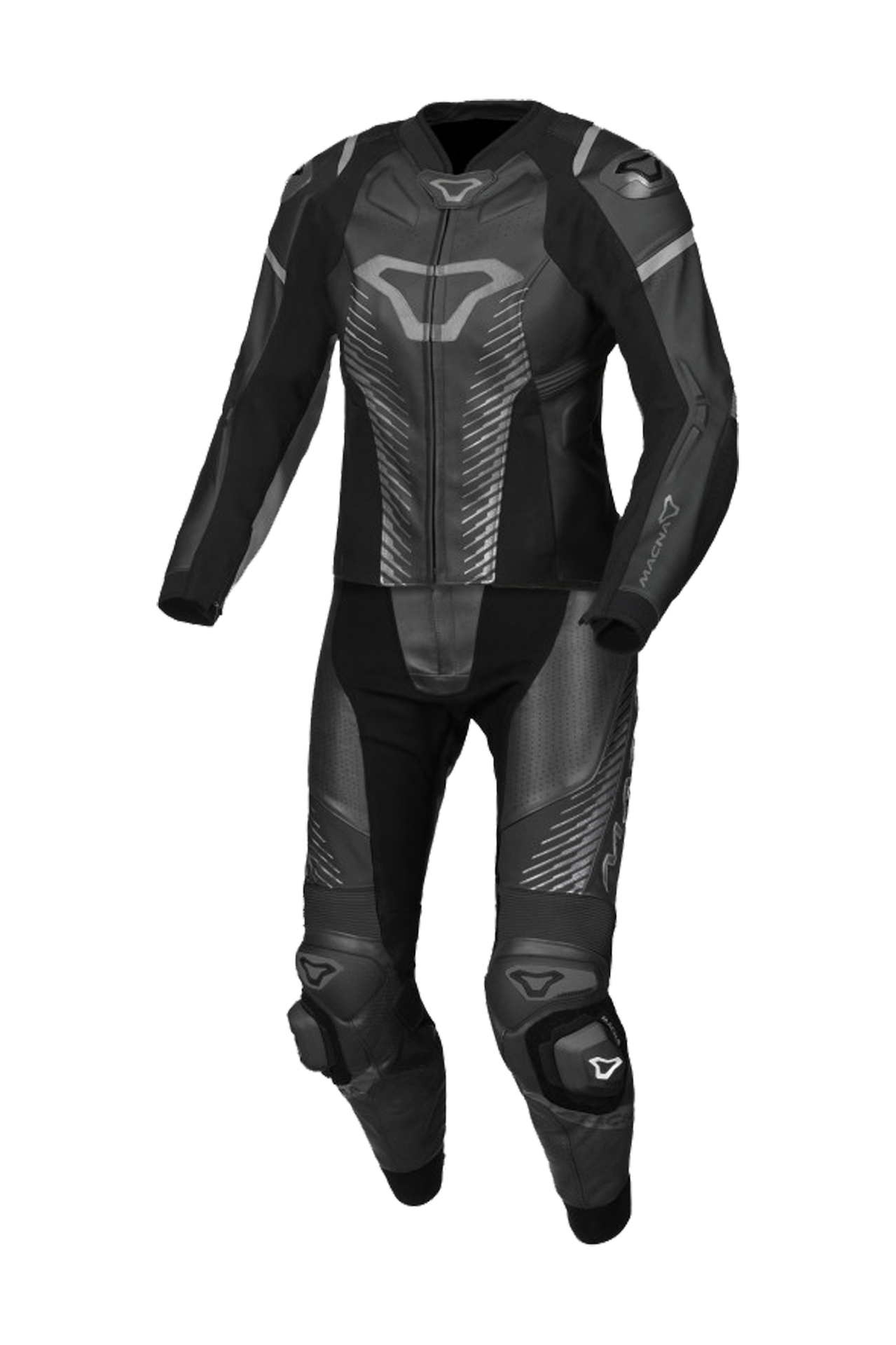 Kombinezon Skórzany Macna Tronniq Damski Dwuczęściowy Czarny44