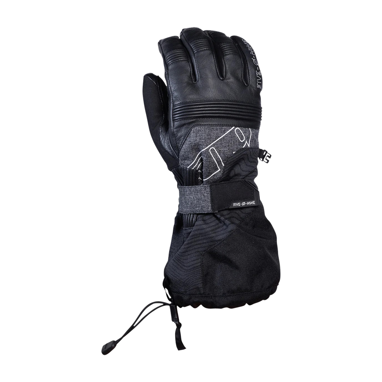Rękawice Zimowe 509 Free Range Snow Black OpsS