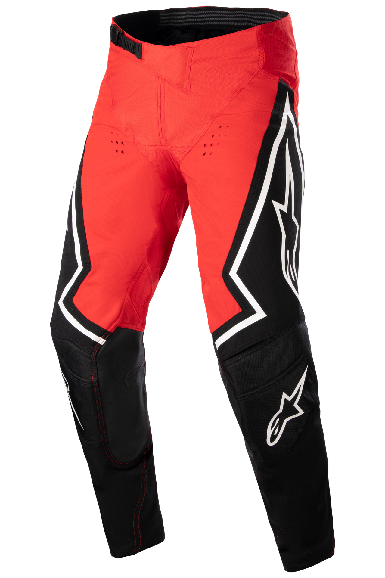 Spodnie Cross Alpinestars Techstar Acumen Czerwony/Czarny/Złamany Biały32