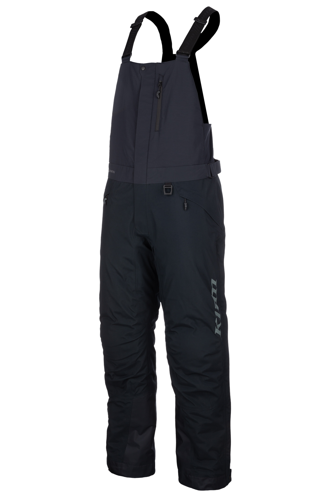 Spodnie Zimowe na Szelkach Klim Keweenaw Asphalt Czarny/AsfaltM