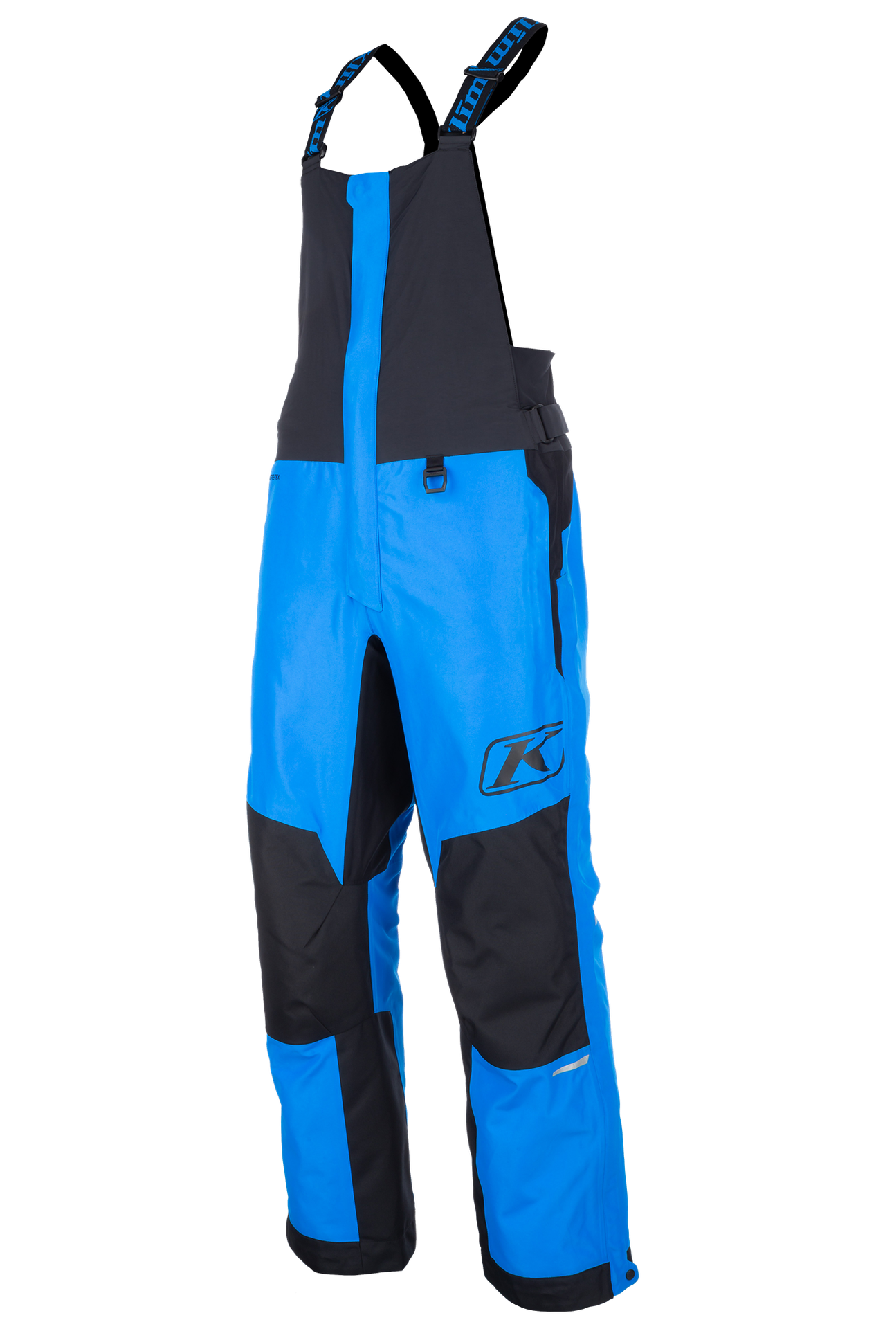 Spodnie Zimowe na Szelkach Klim Instinct Asphalt Electric Blue Lemonade/CzarnyM