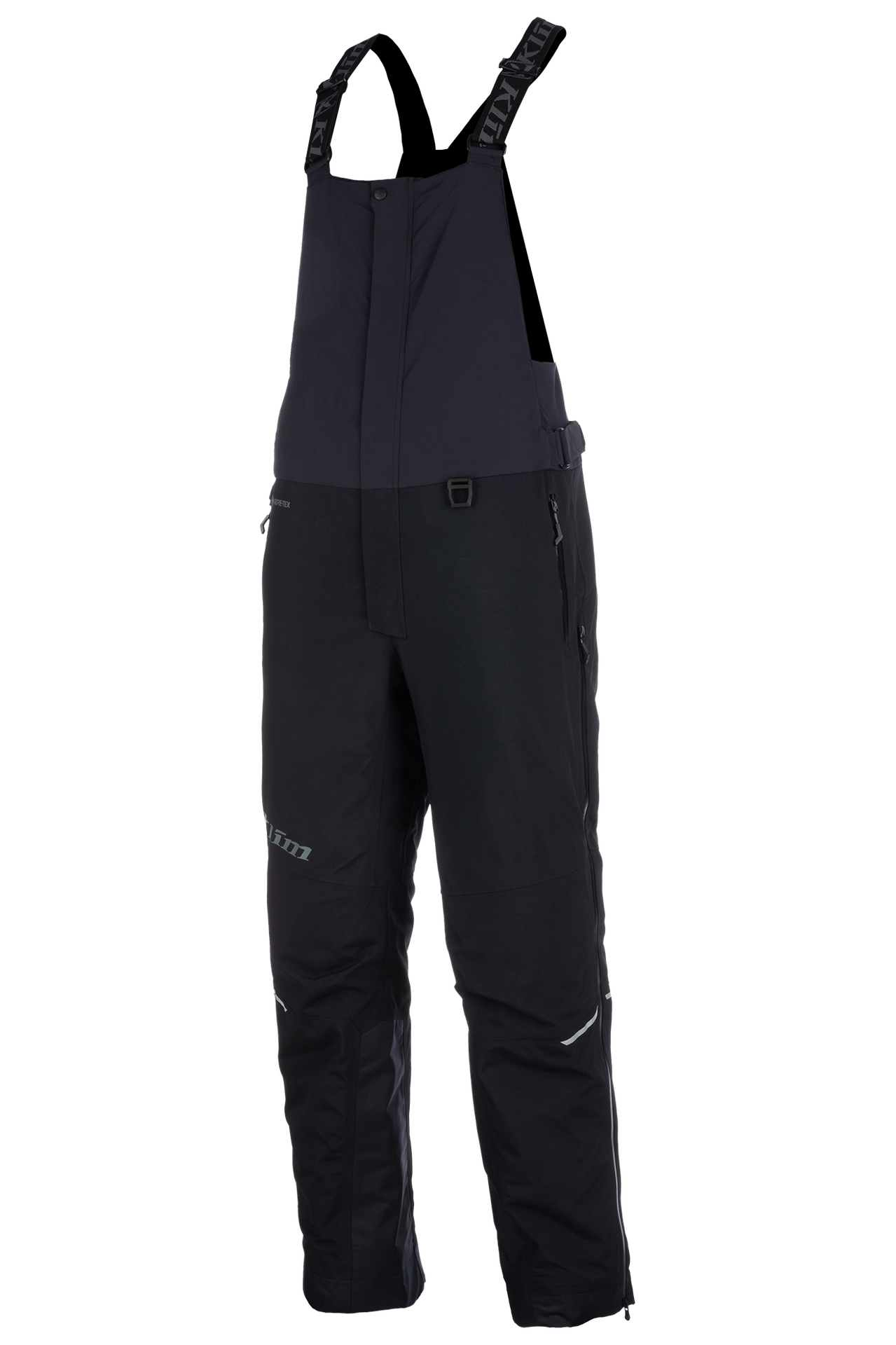 Spodnie Zimowe na Szelkach Klim Element Czarny/AsfaltXL