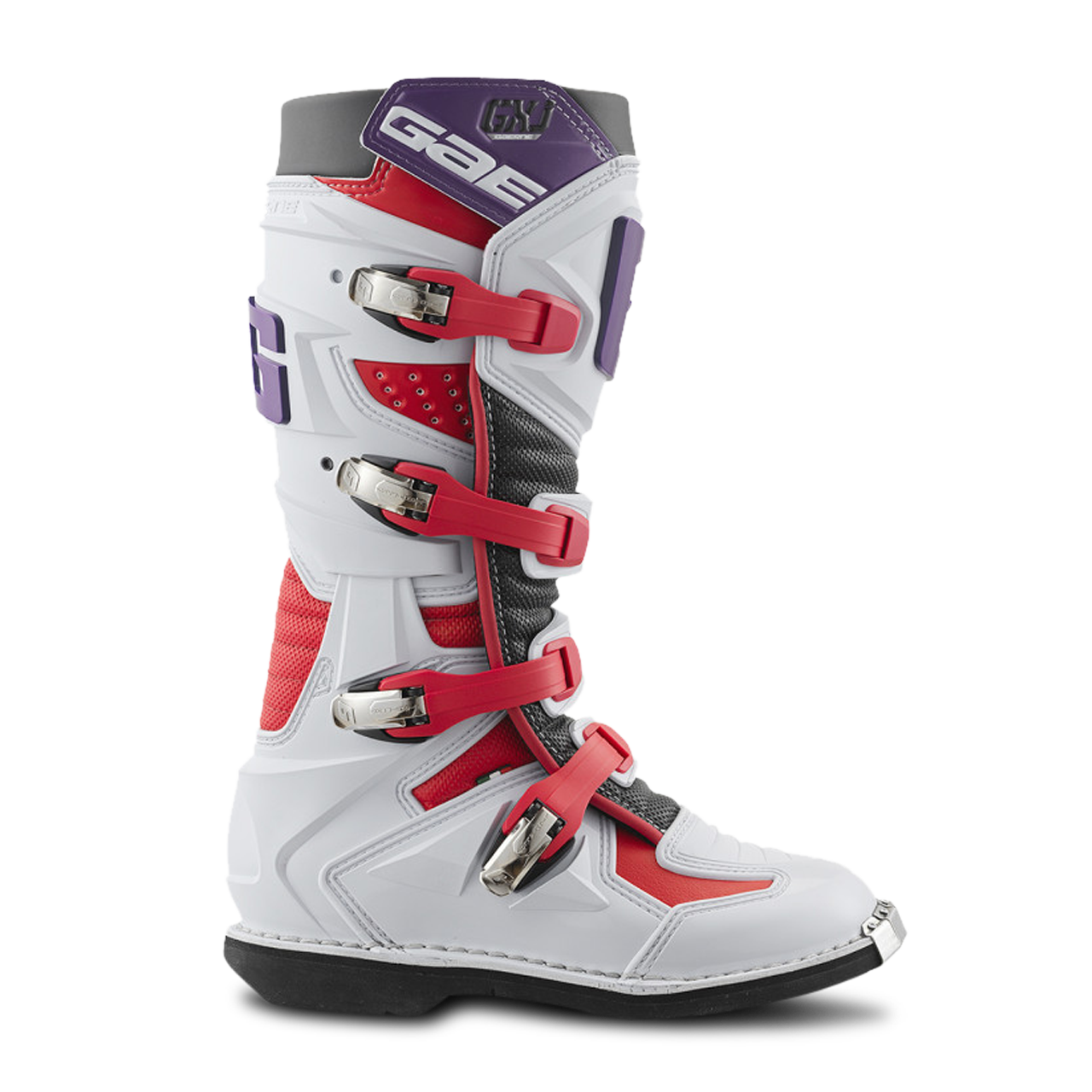 Buty Cross Gaerne GXJ Dziecięce Fioletowy/Biały/Czerwony37