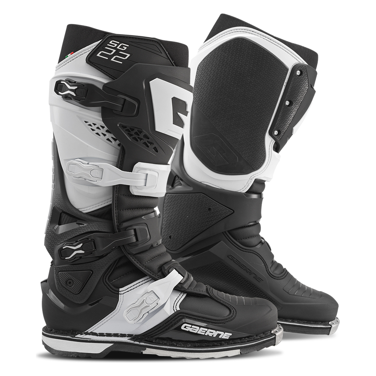 Buty Cross Gaerne SG22 Czarny/Złamany Biały46