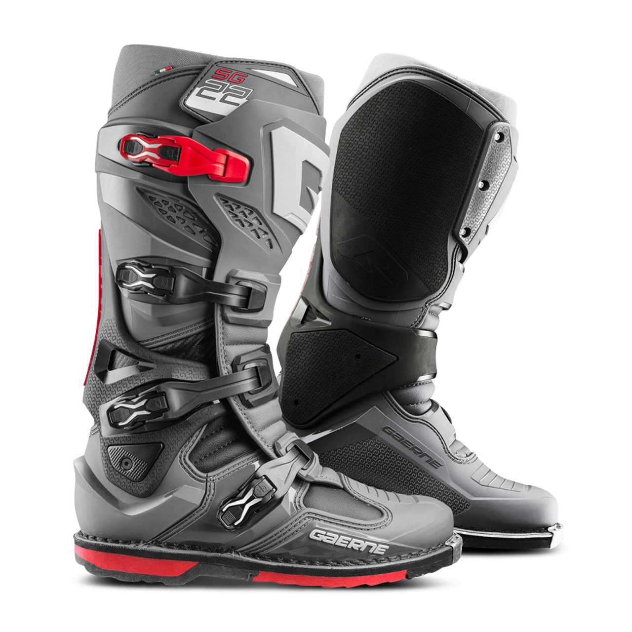 Buty Cross Gaerne SG22 Czerwony/Szary44
