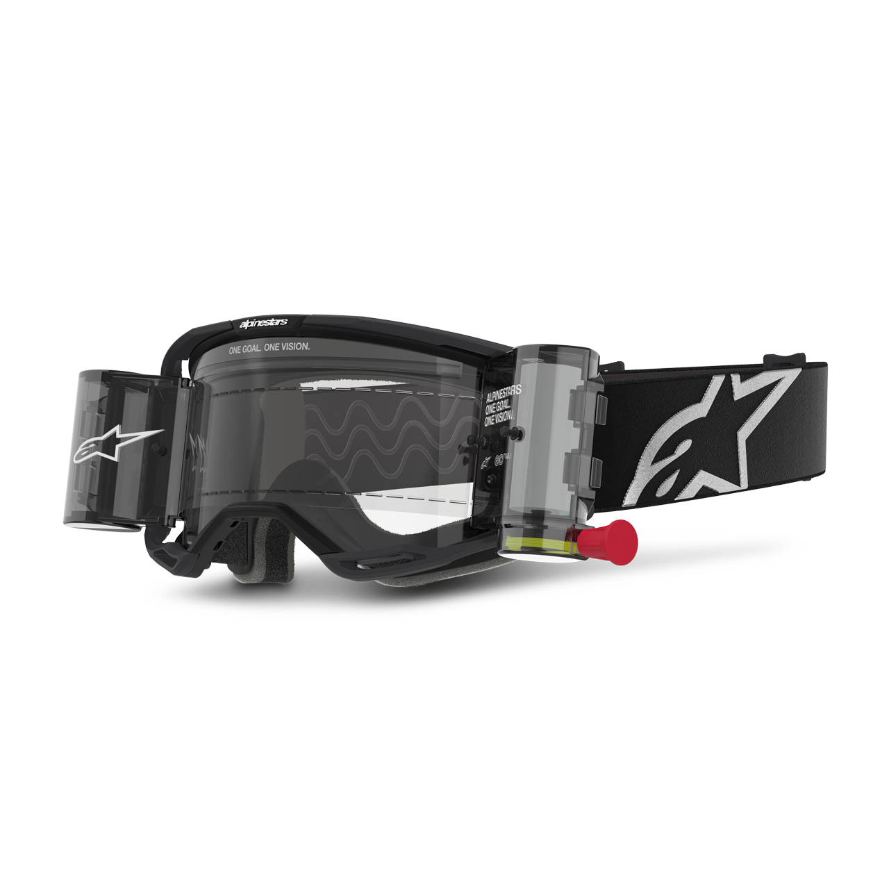 Gogle MX Alpinestars Vision 8 Corp Czarny