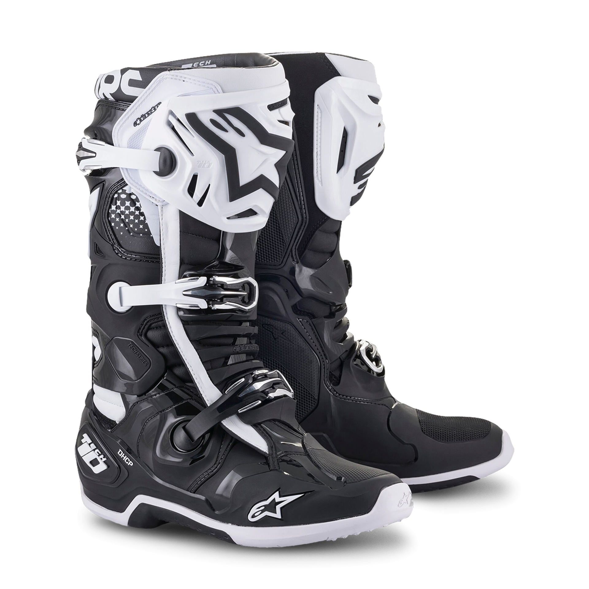 Buty Cross Alpinestars Tech 10 Czarny/Złamany Biały47