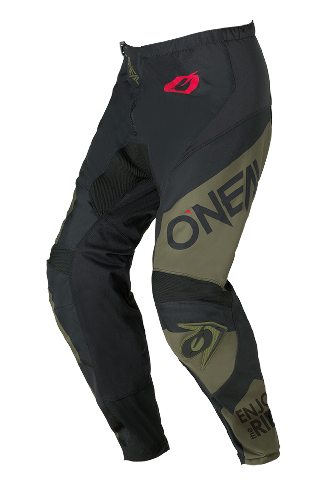 Spodnie Cross O'Neal Element Racewear Czarny/Oliwkowy38