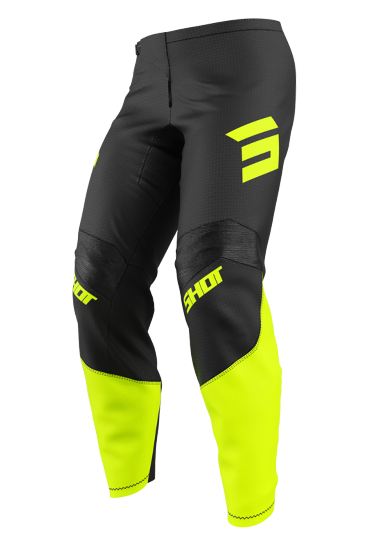Spodnie Cross Shot Draw Neonowy Żółty30