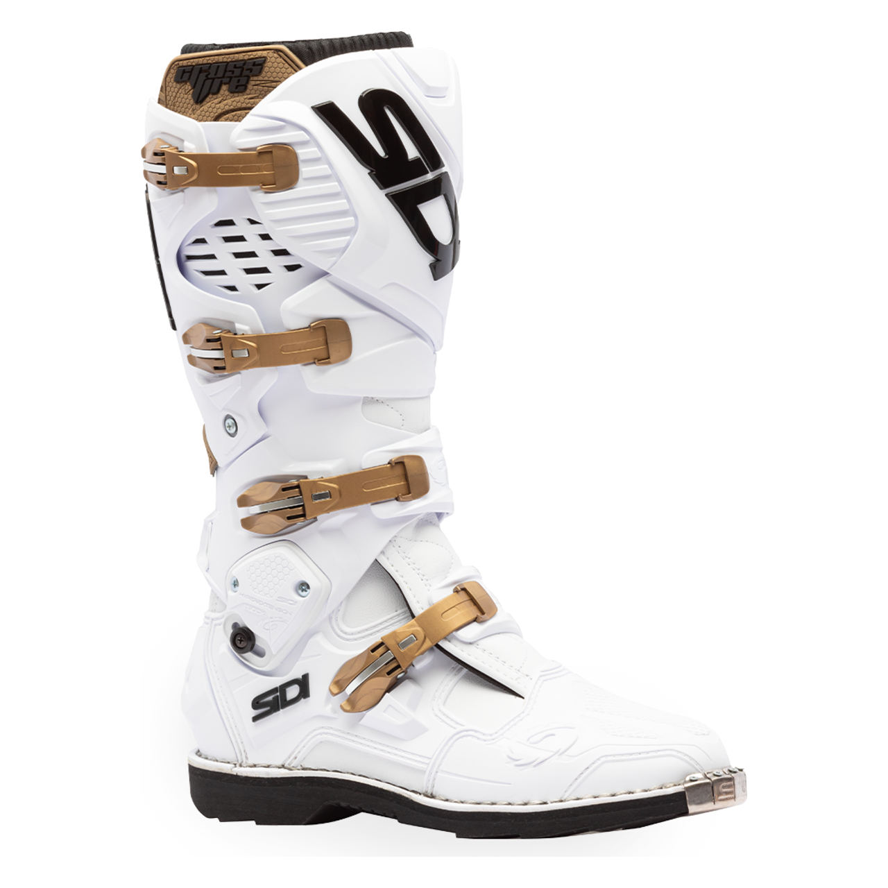 Buty Cross Sidi Crossfire 3 2026 Biały Ciepły Brązowy45