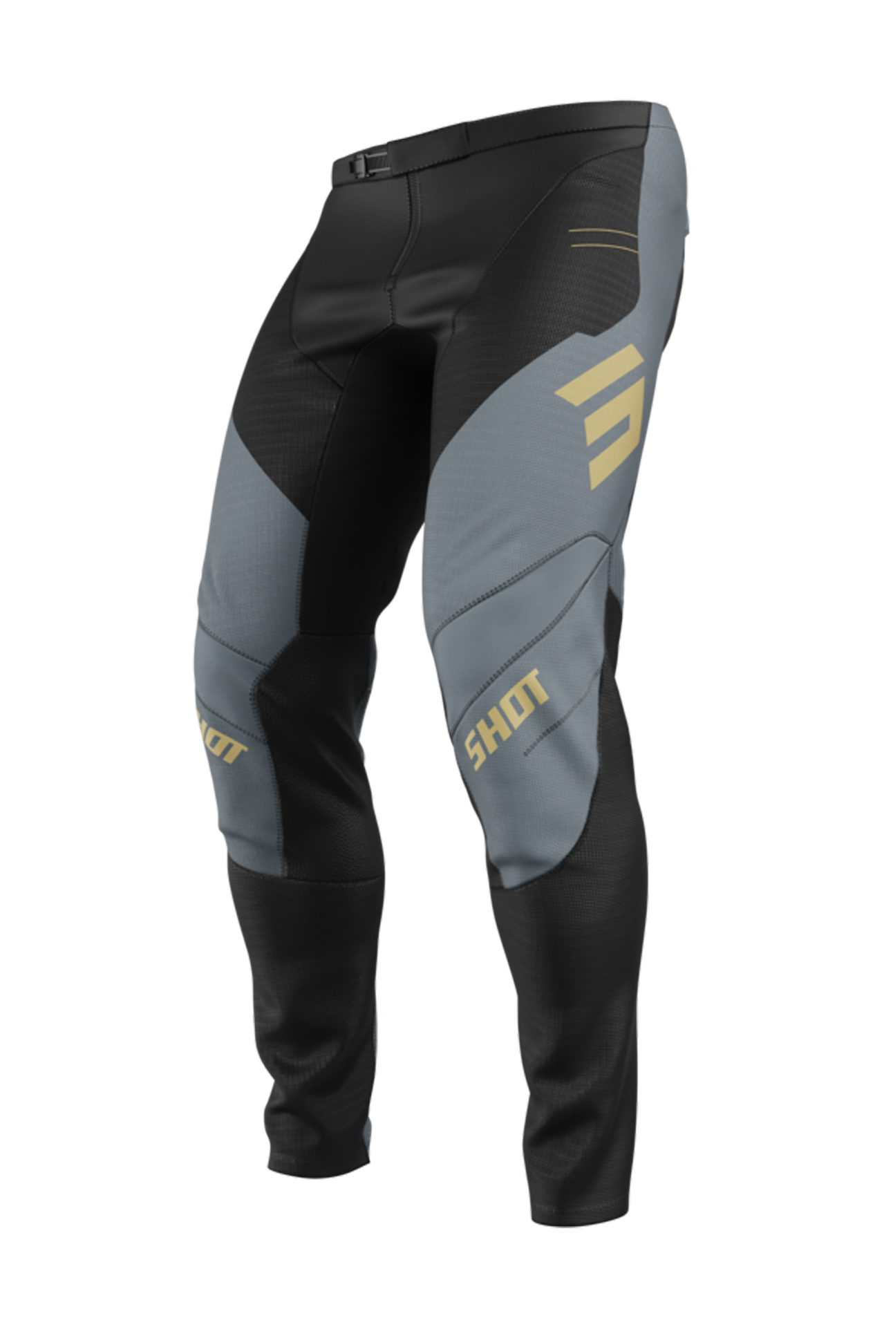 Spodnie Cross Shot Contact Shield Fluo Złoty30