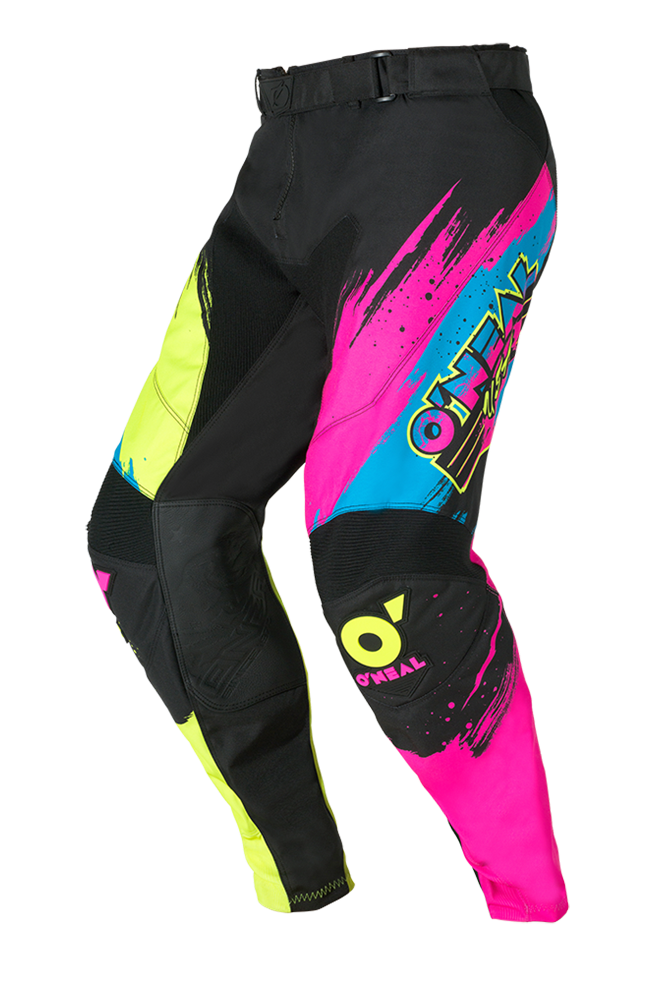 Spodnie Cross O'Neal Mayhem Reseda Czarny/Neonowy Żółty38