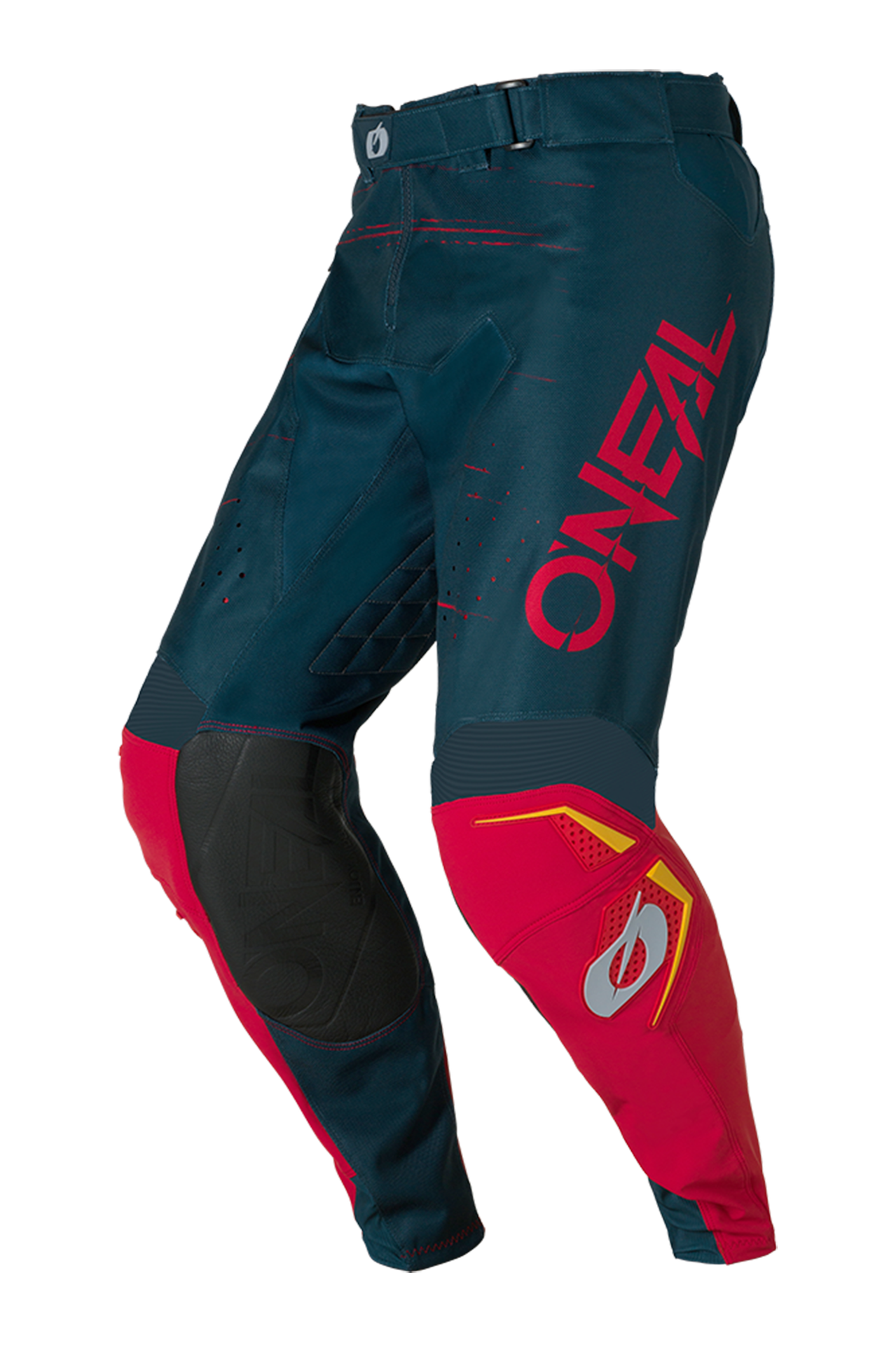 Spodnie Cross O'Neal Hardwear Swipe Granatowy/Czerwony32