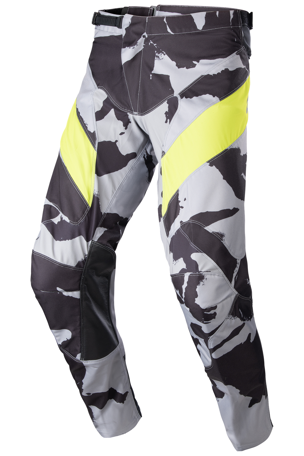 Spodnie Cross Alpinestars Racer Tactical Iron Szary Moro/Żółty Fluorescencyjny32