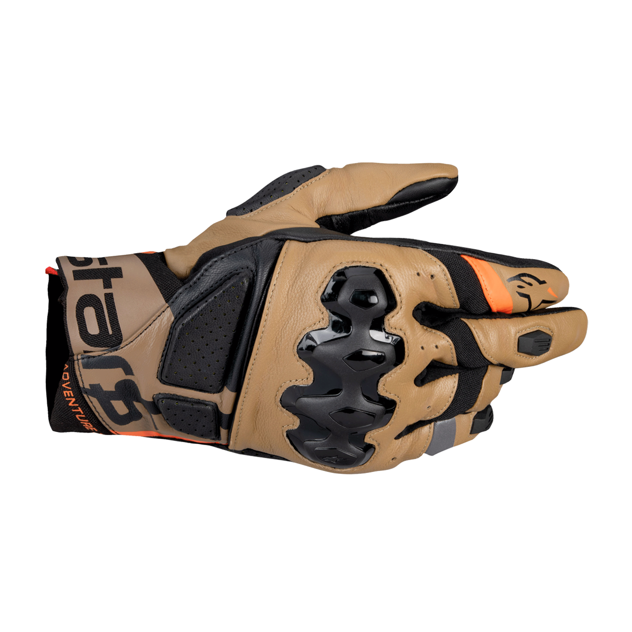 Rękawice Motocyklowe Alpinestars Belize V3 Drystar Czarny/Gobi Brown/PiaskowyS